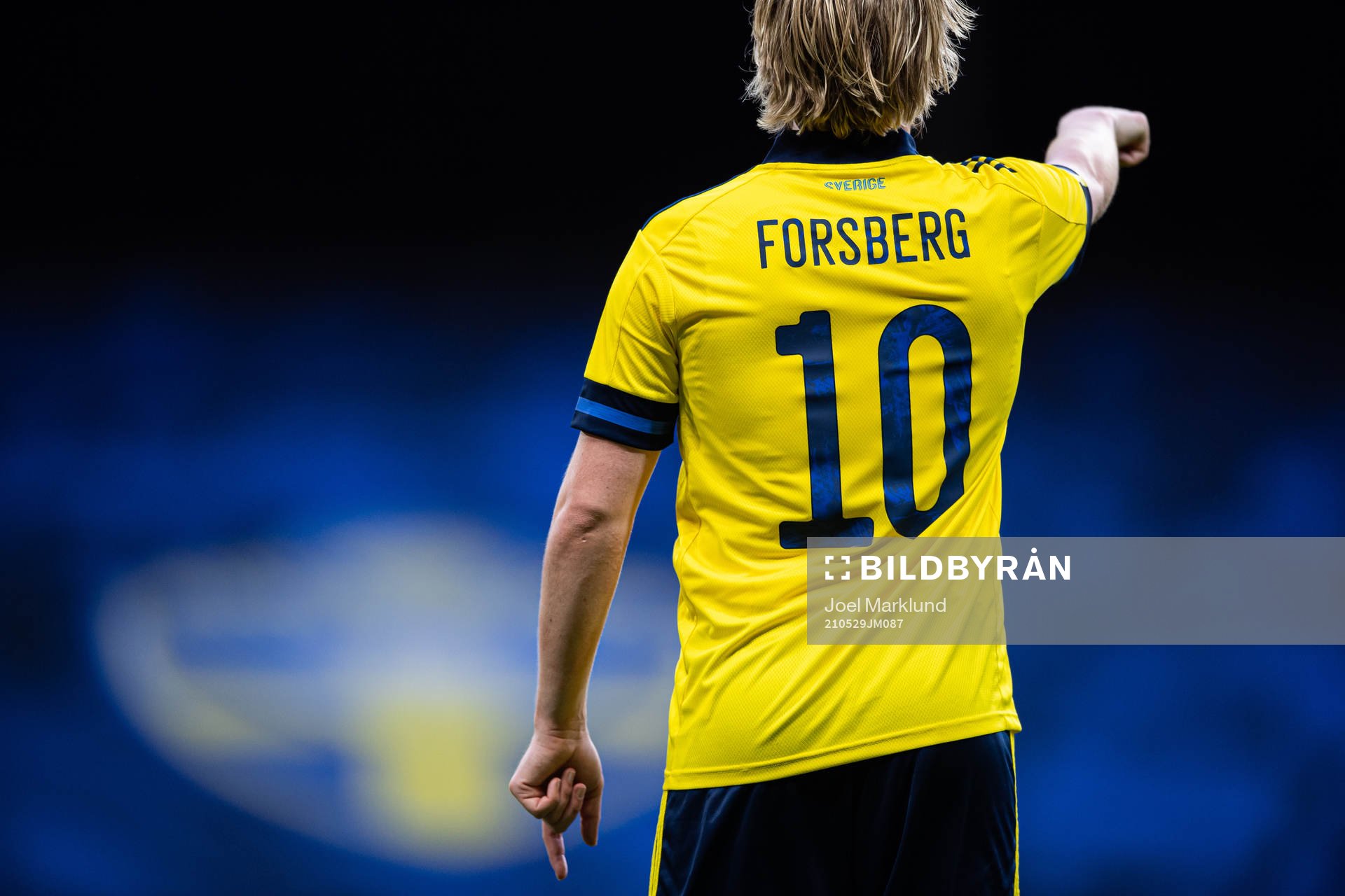 Emil Forsberg of Sweden