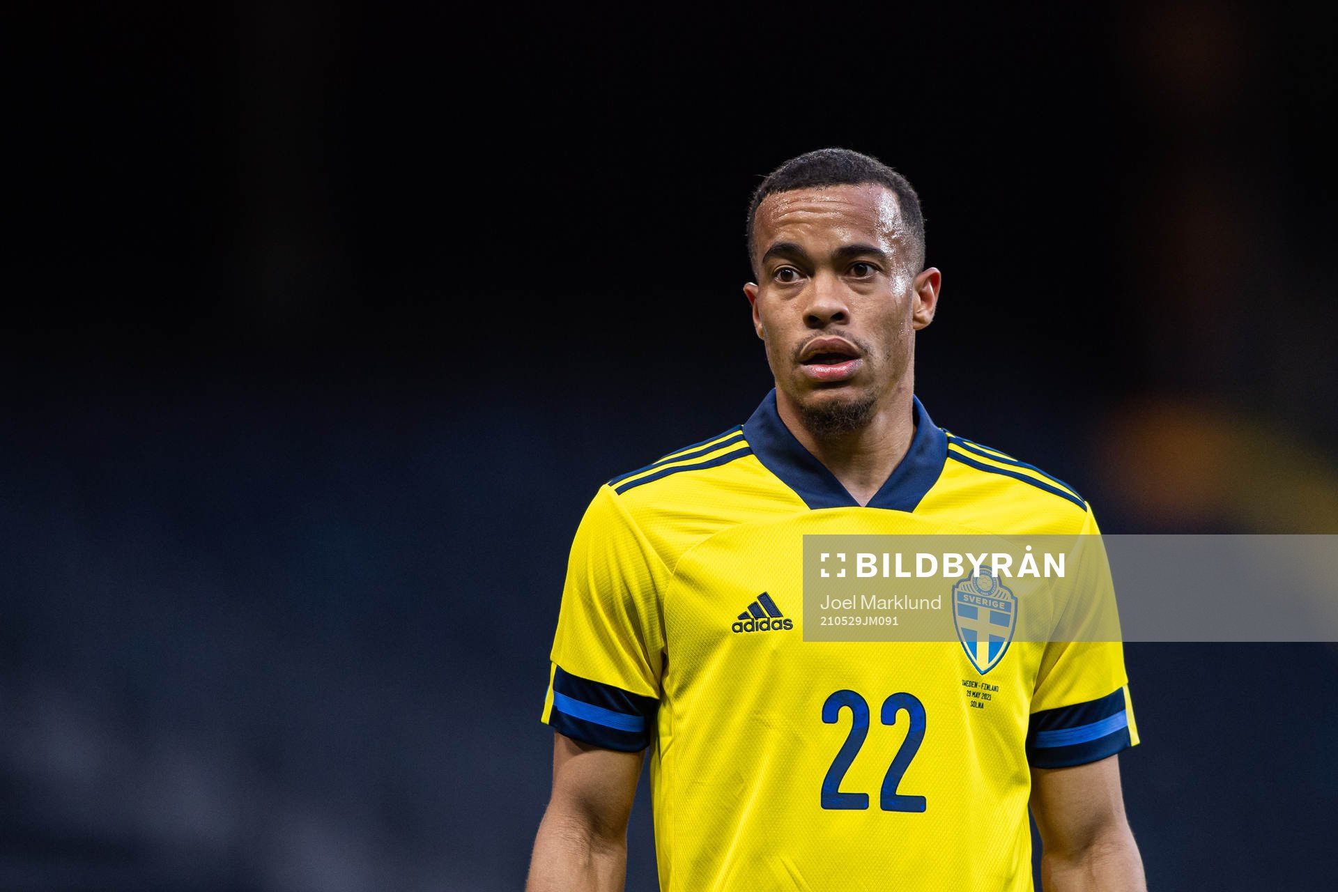 Robin Quaison of Sweden