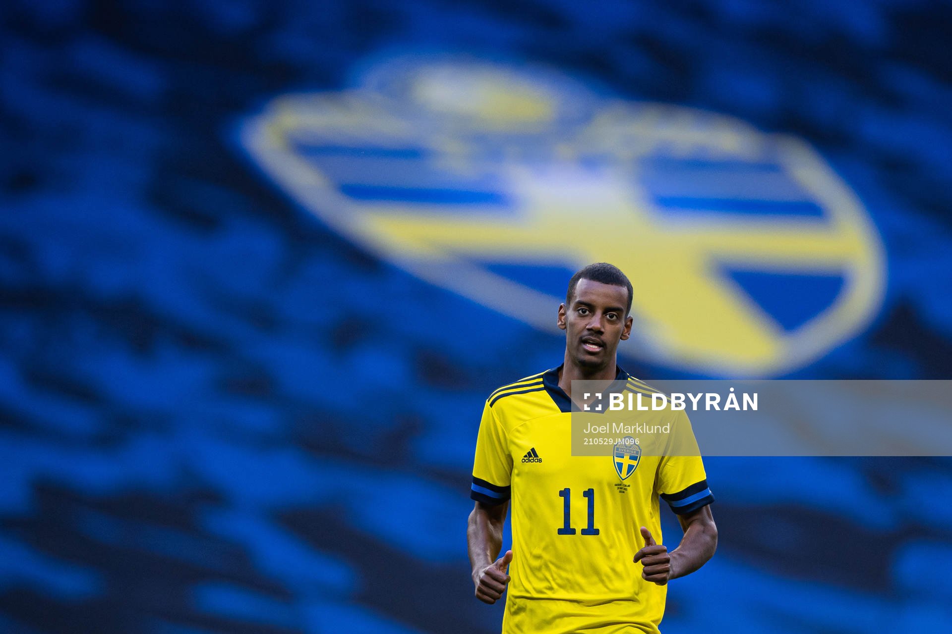 Alexander Isak of Sweden
