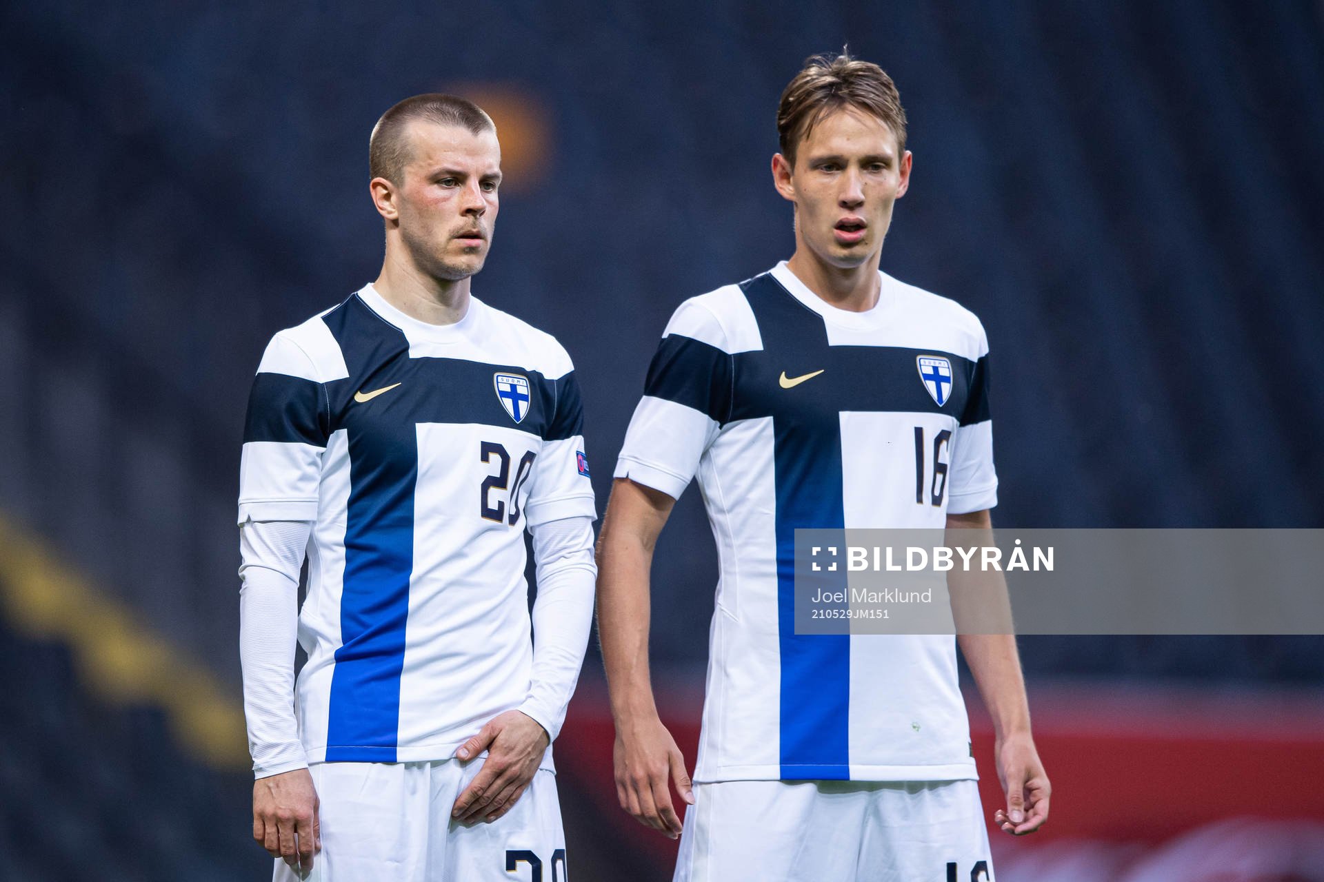 Roope Riski and Lassi Lappalainen of Finland