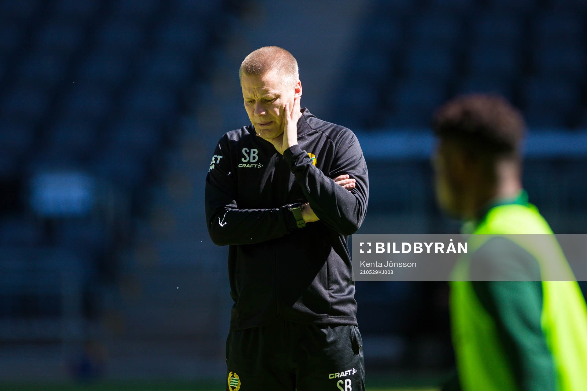 Hammarbys tränare Stefan Billborn
