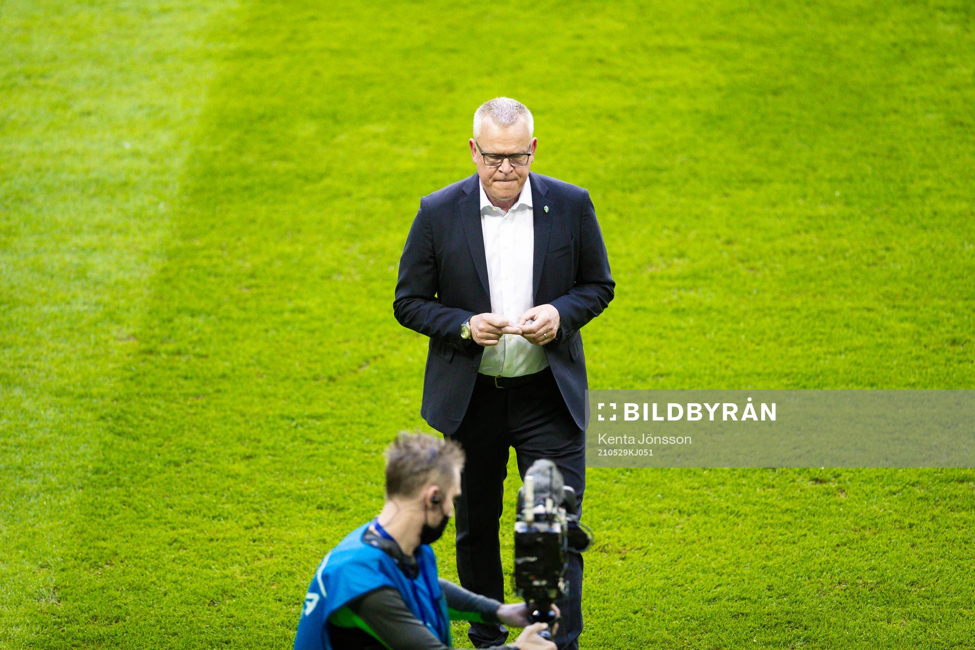 Janne Andersson, head coach of Sweden