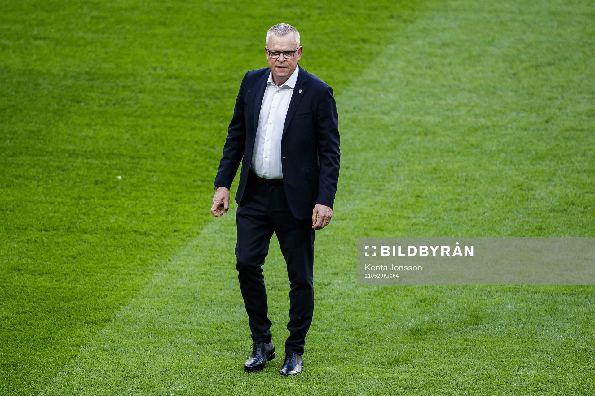 Janne Andersson, head coach of Sweden prior to the
