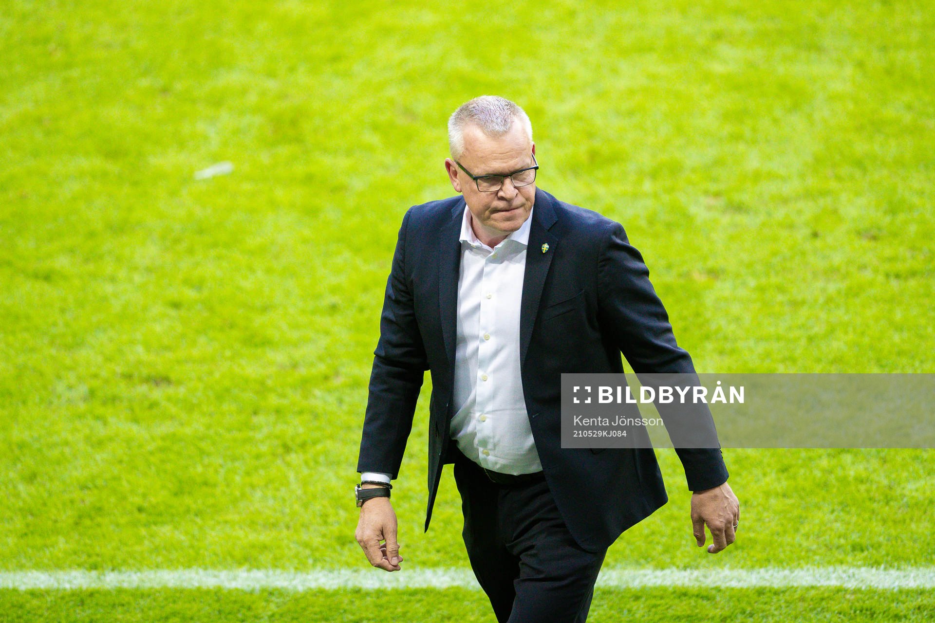 Janne Andersson, head coach of Sweden