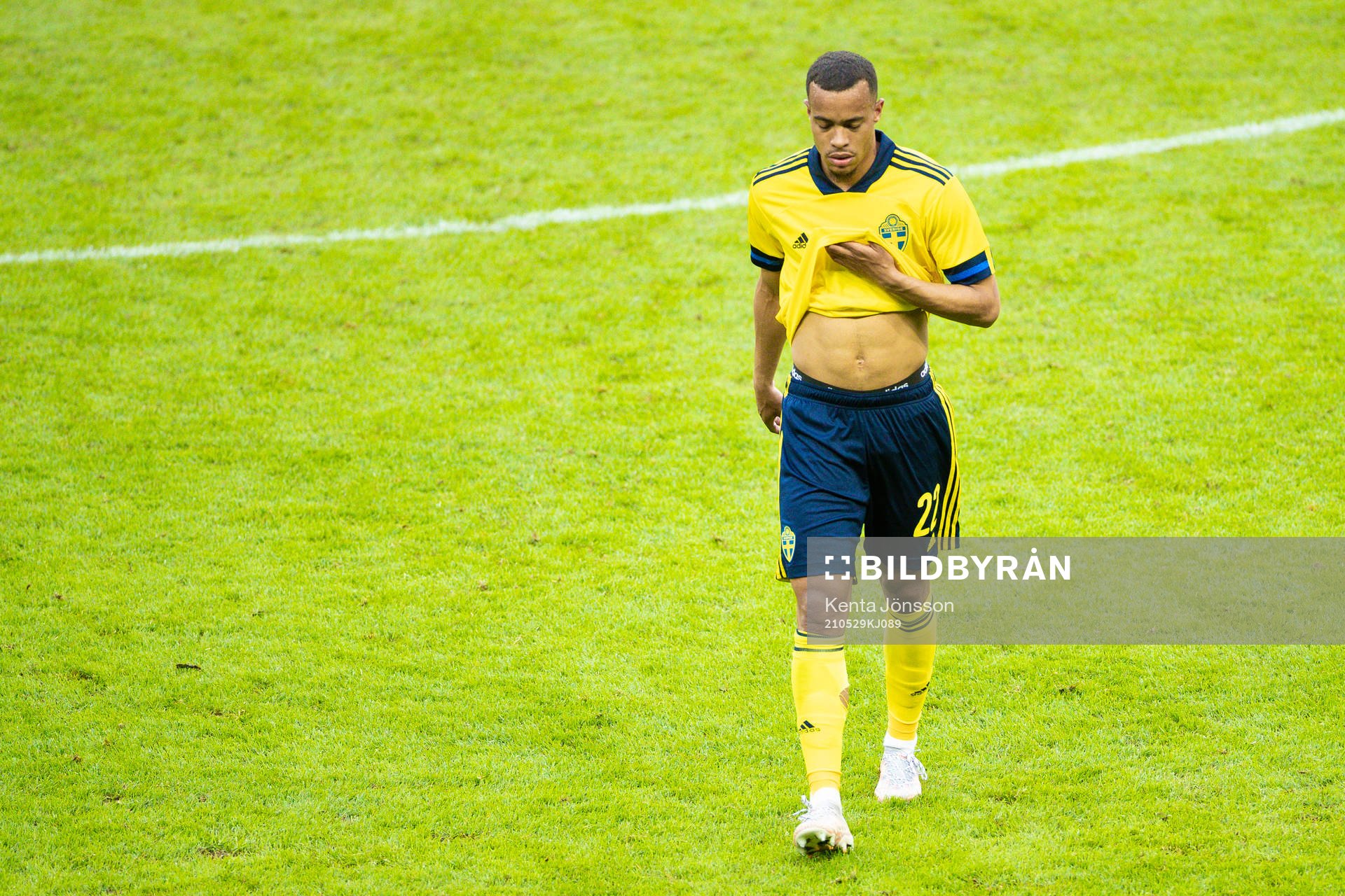 Robin Quaison of Sweden