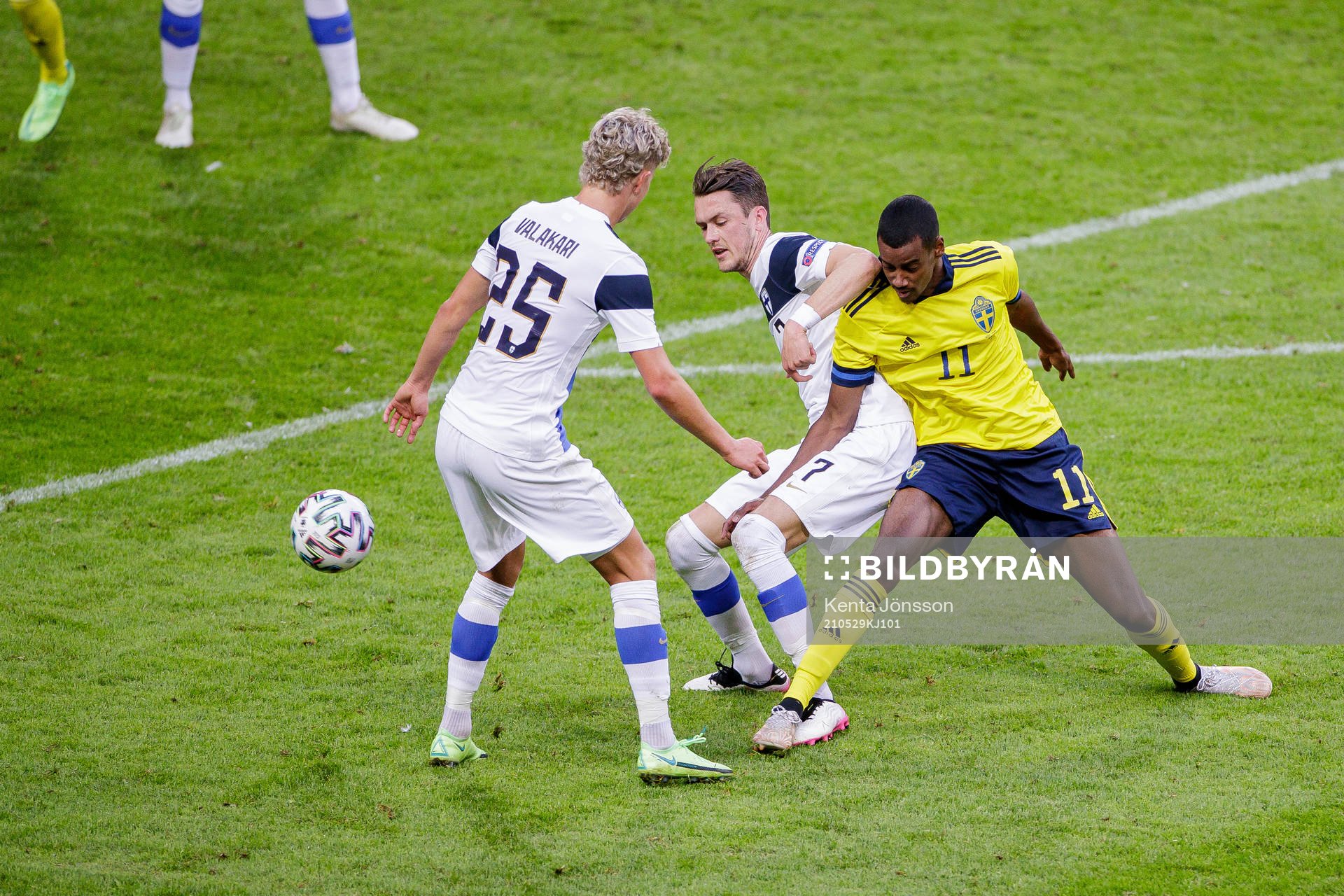 Alexander Isak of Sweden