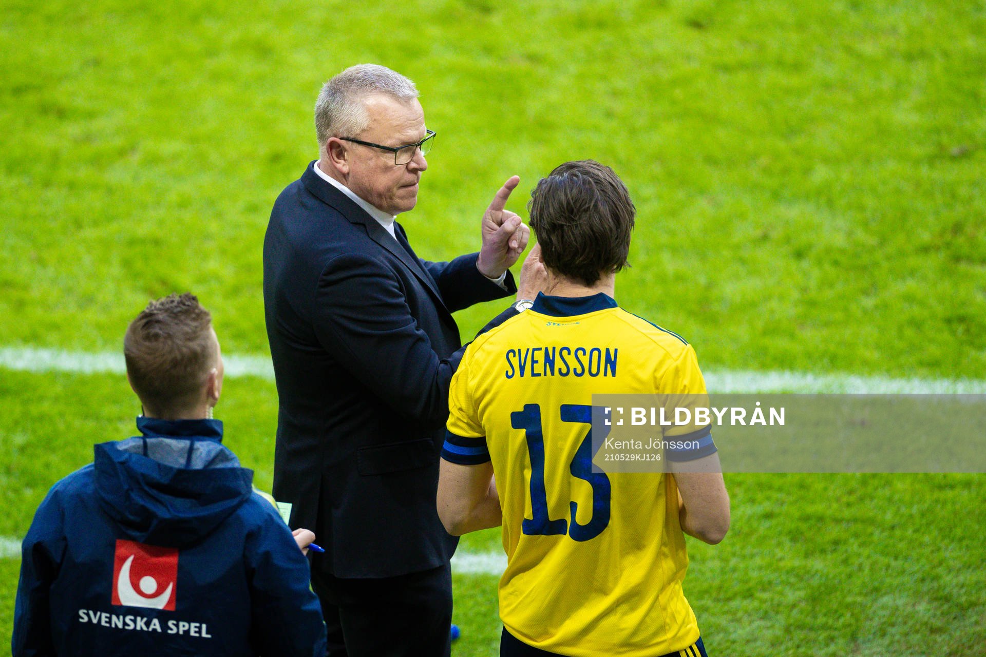 of Sweden Janne Andersson, head coach