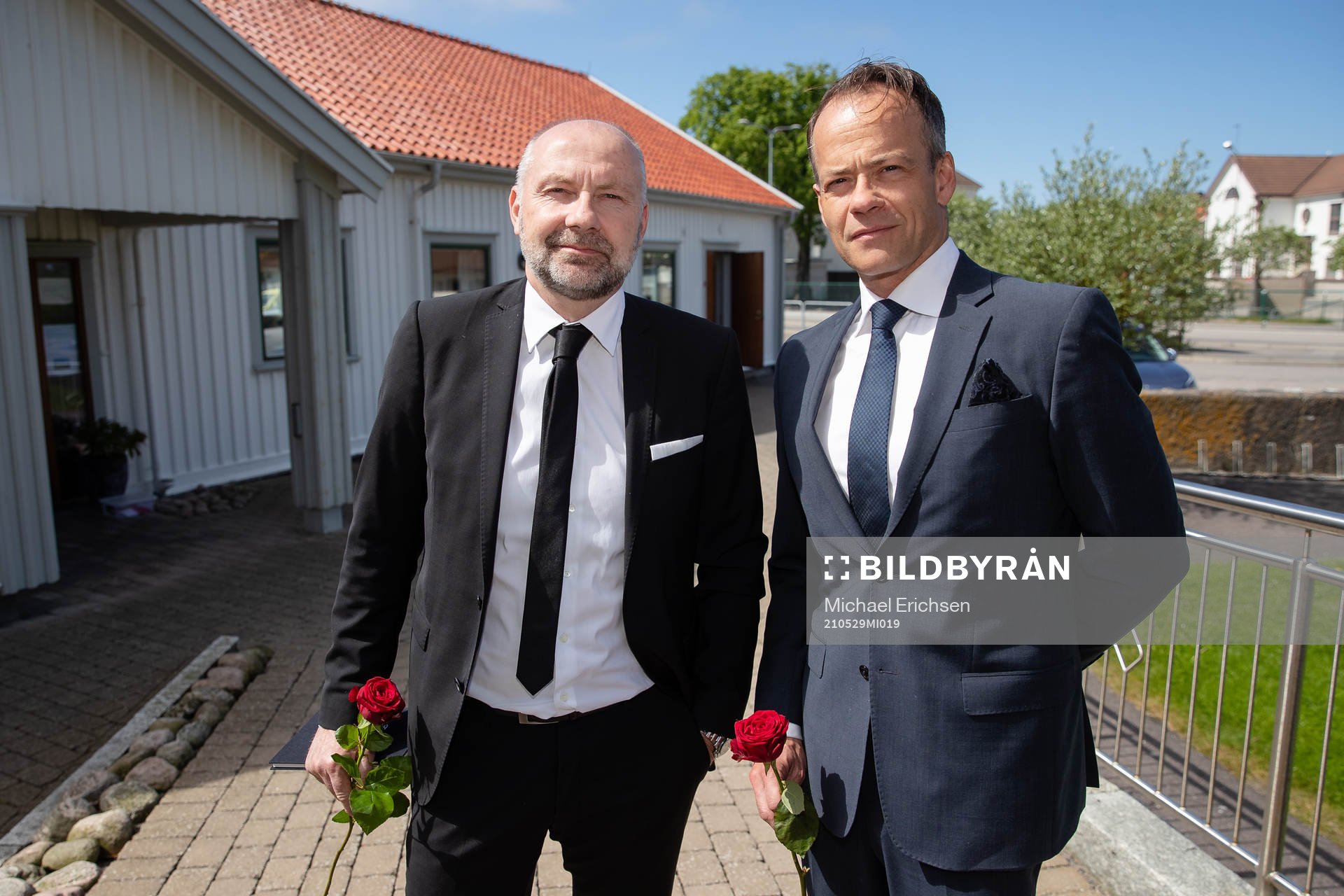 IFK Göteborgs klubbdirektör Håkan Mild och ordförande