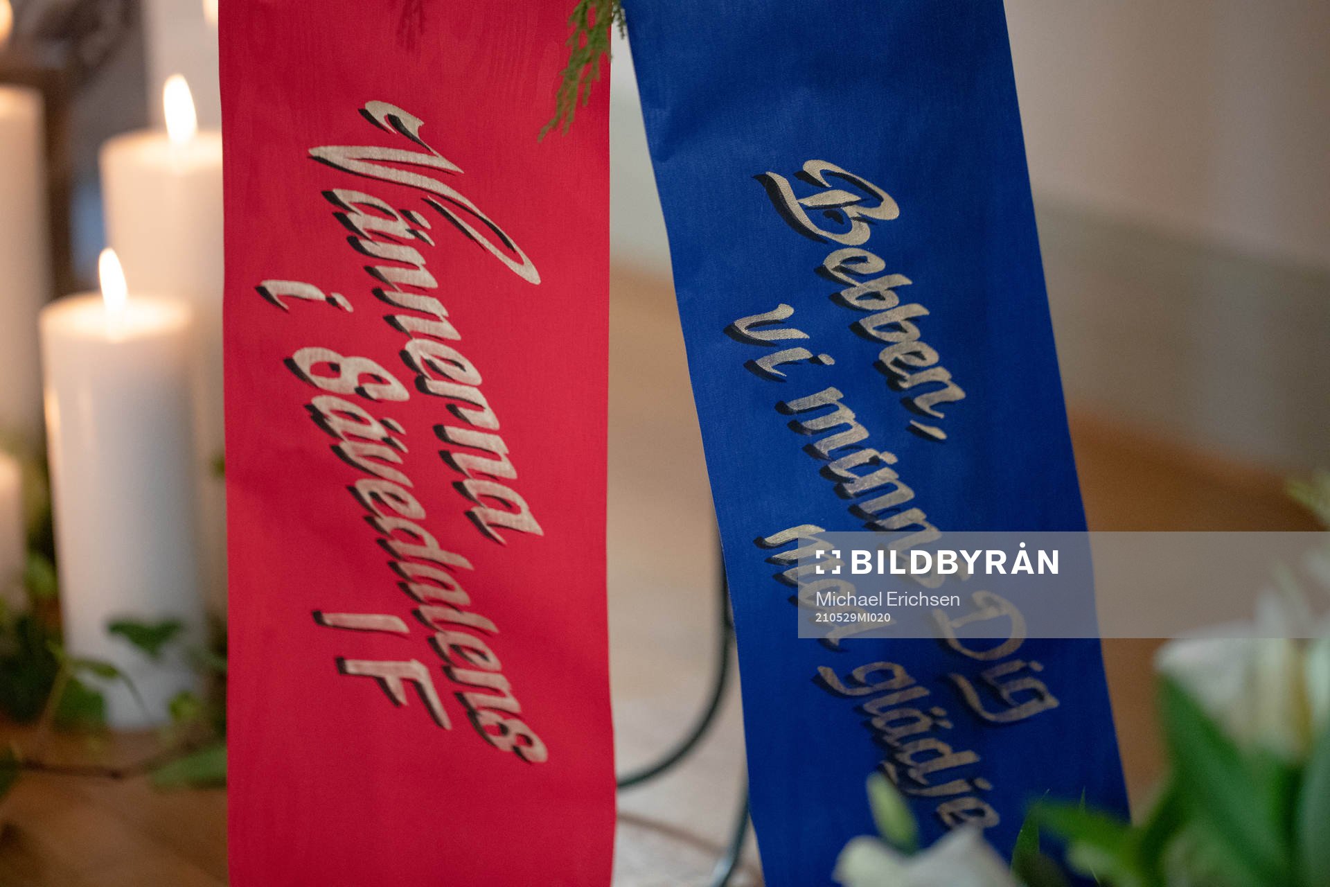 Blomsterarrangemang och hälsningar från Sävedalens IF