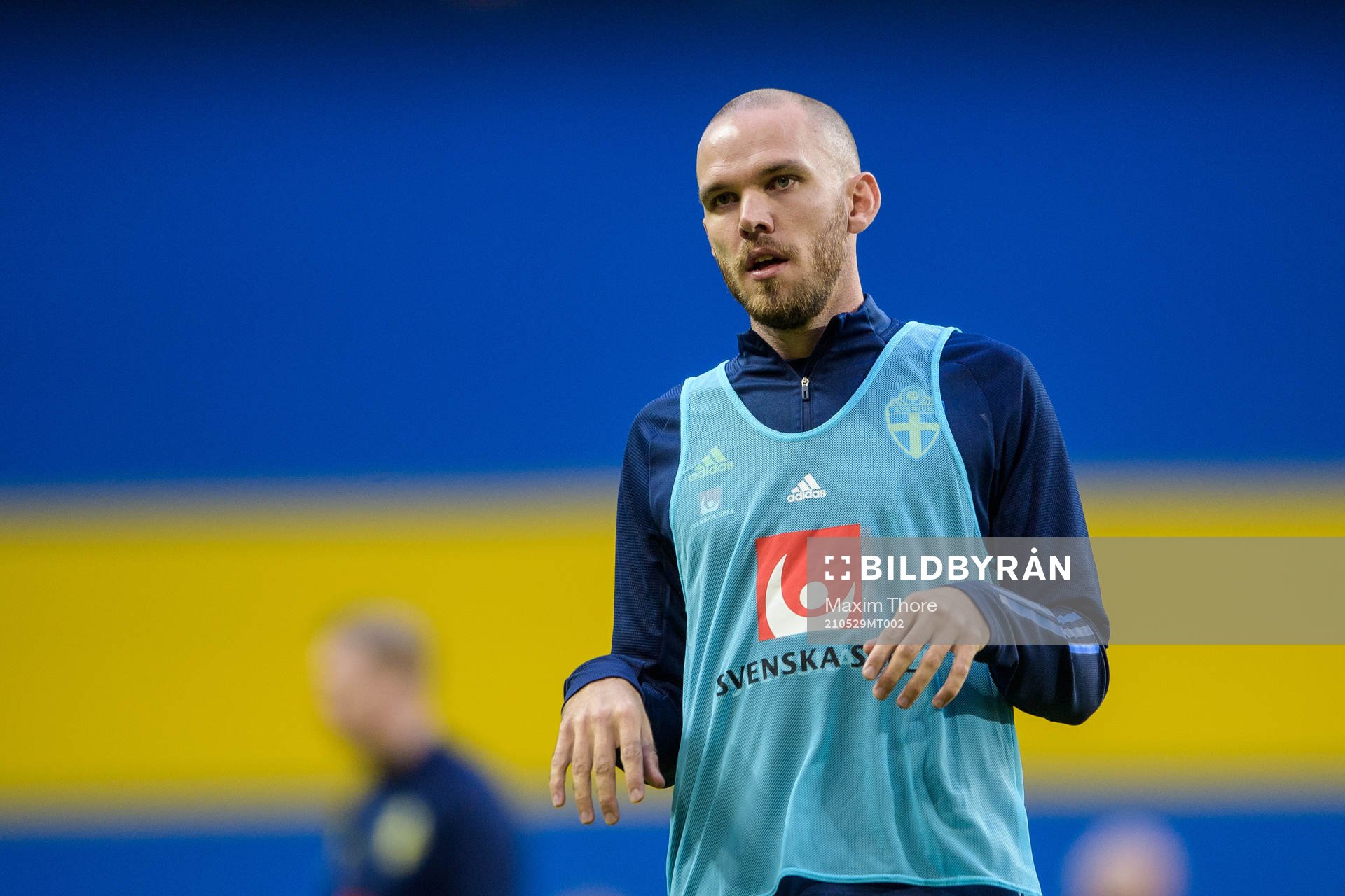 Marcus Danielson of Sweden prior to the international