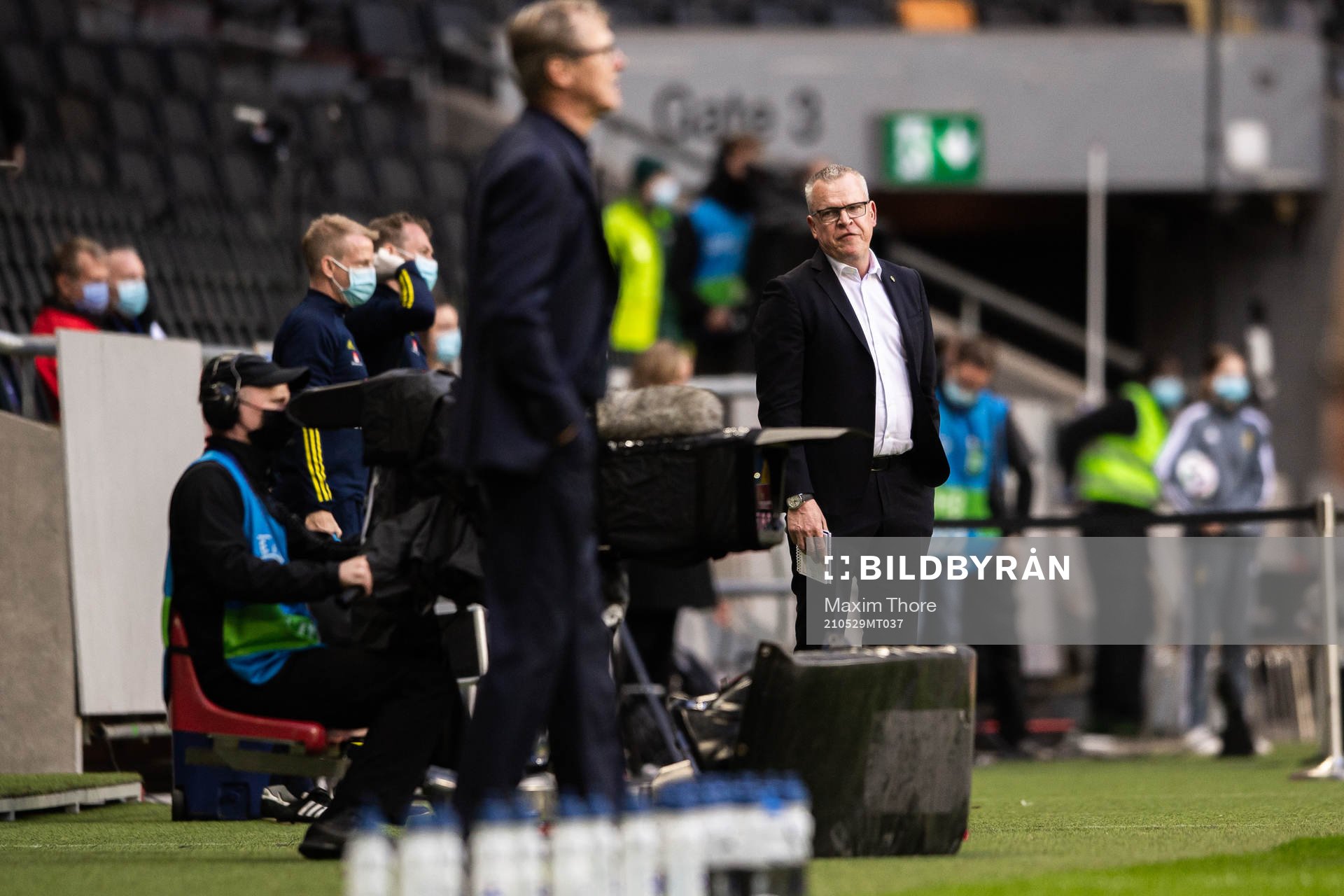Janne Andersson, head coach of Sweden