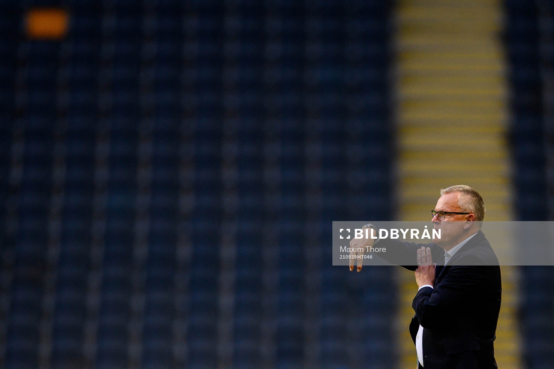 Janne Andersson, head coach of Sweden