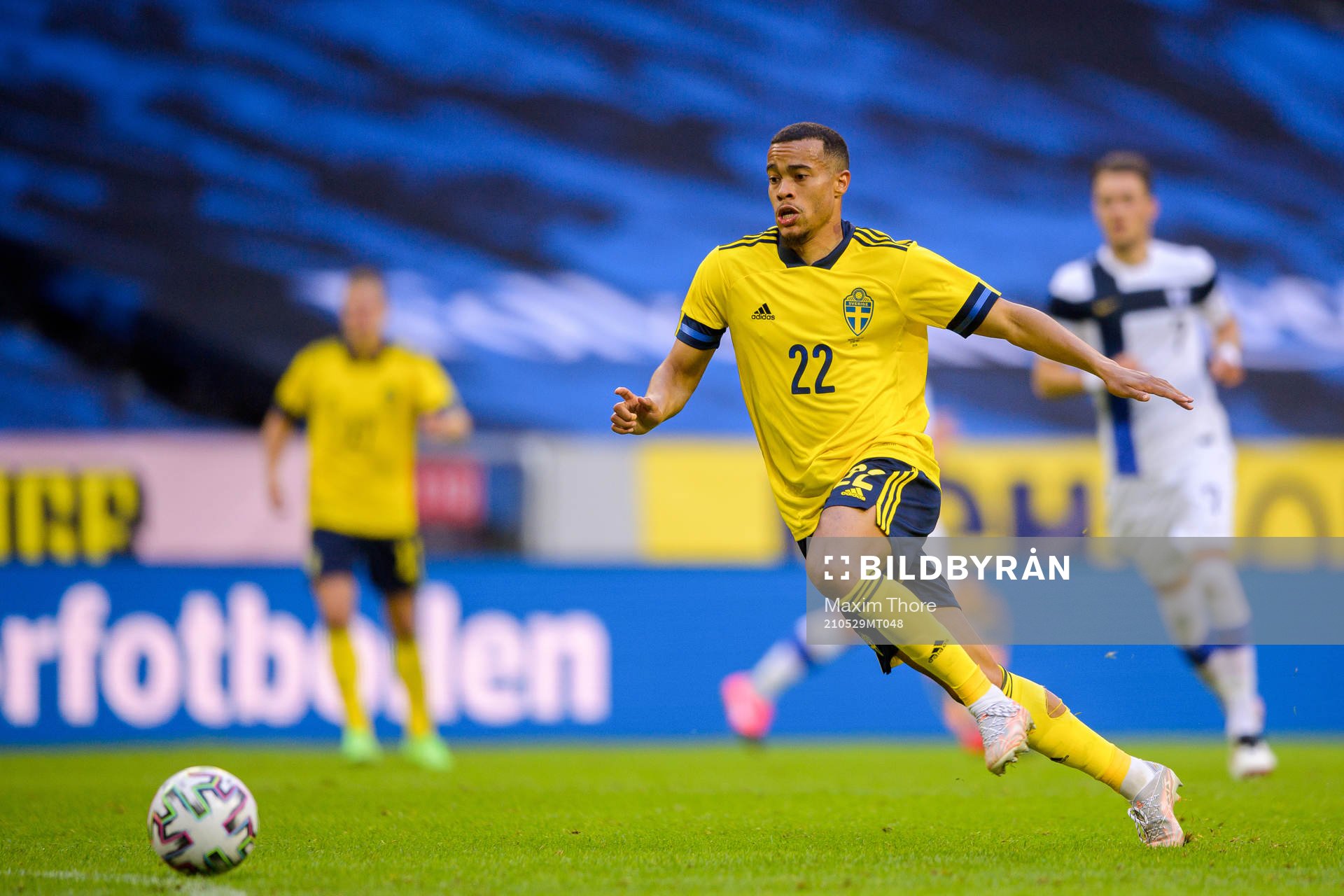 Robin Quaison of Sweden