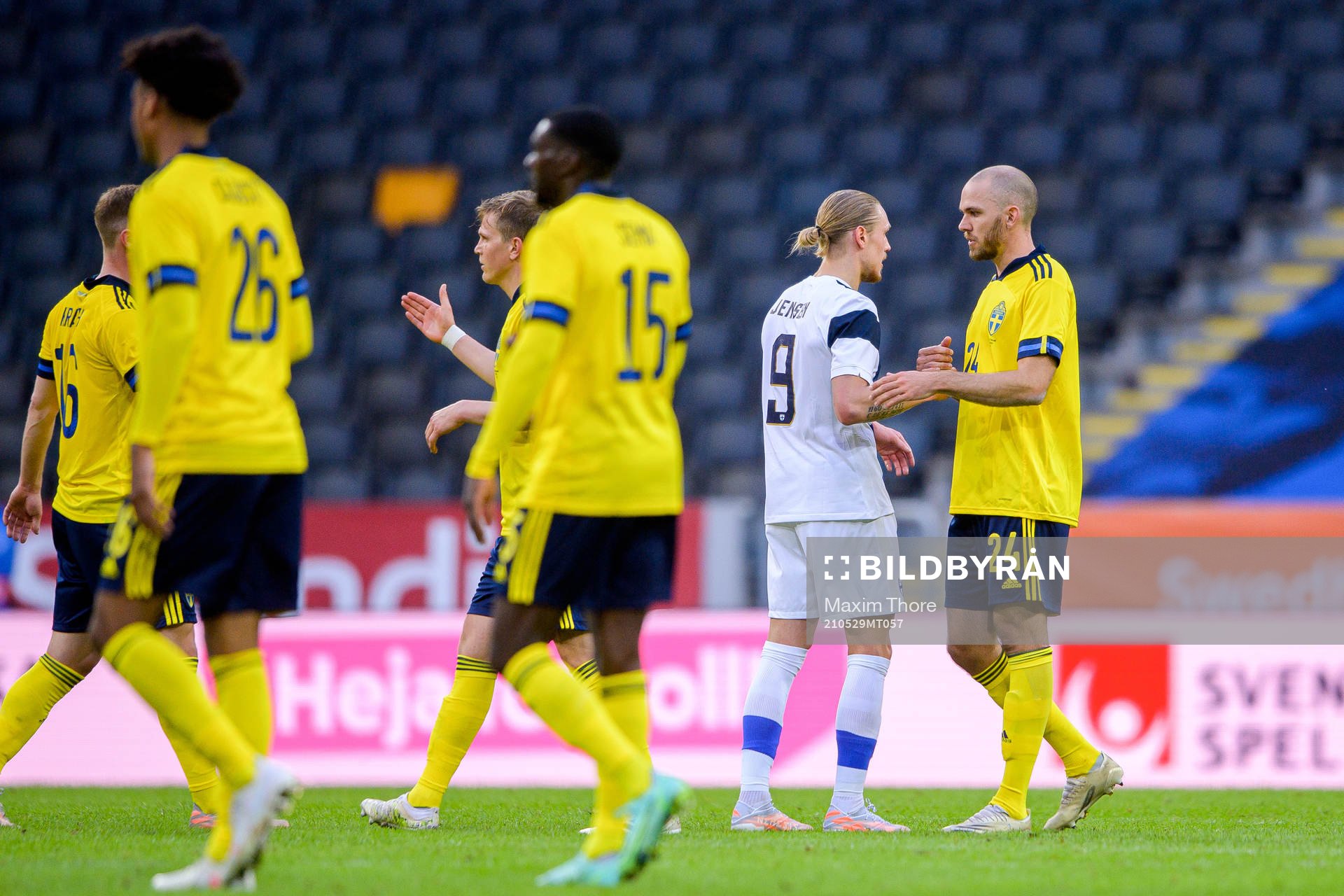 Fredrik Jensen of Finland and Marcus Danielson of Sweden