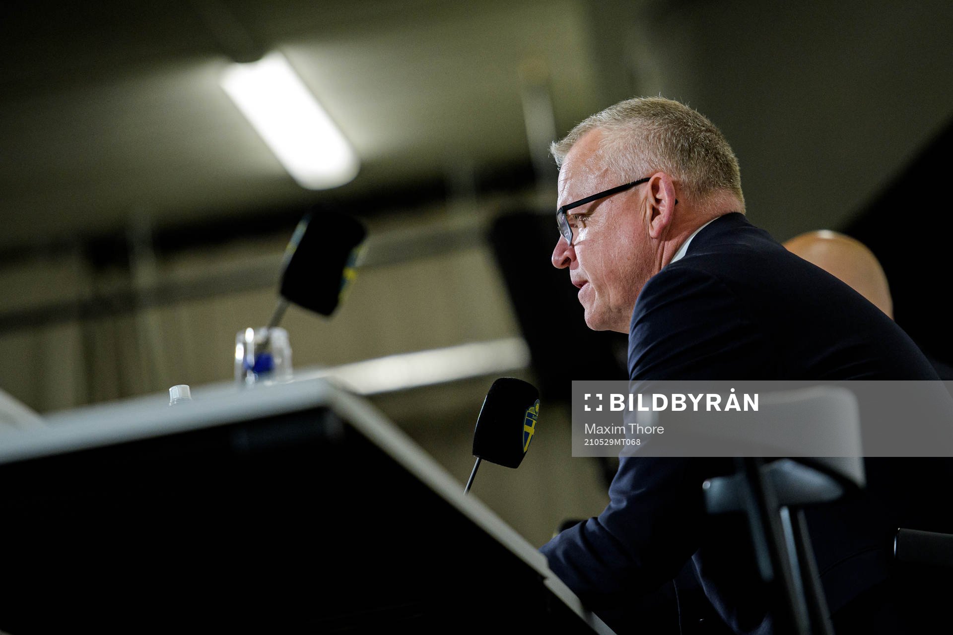 Janne Andersson, head coach of Sweden