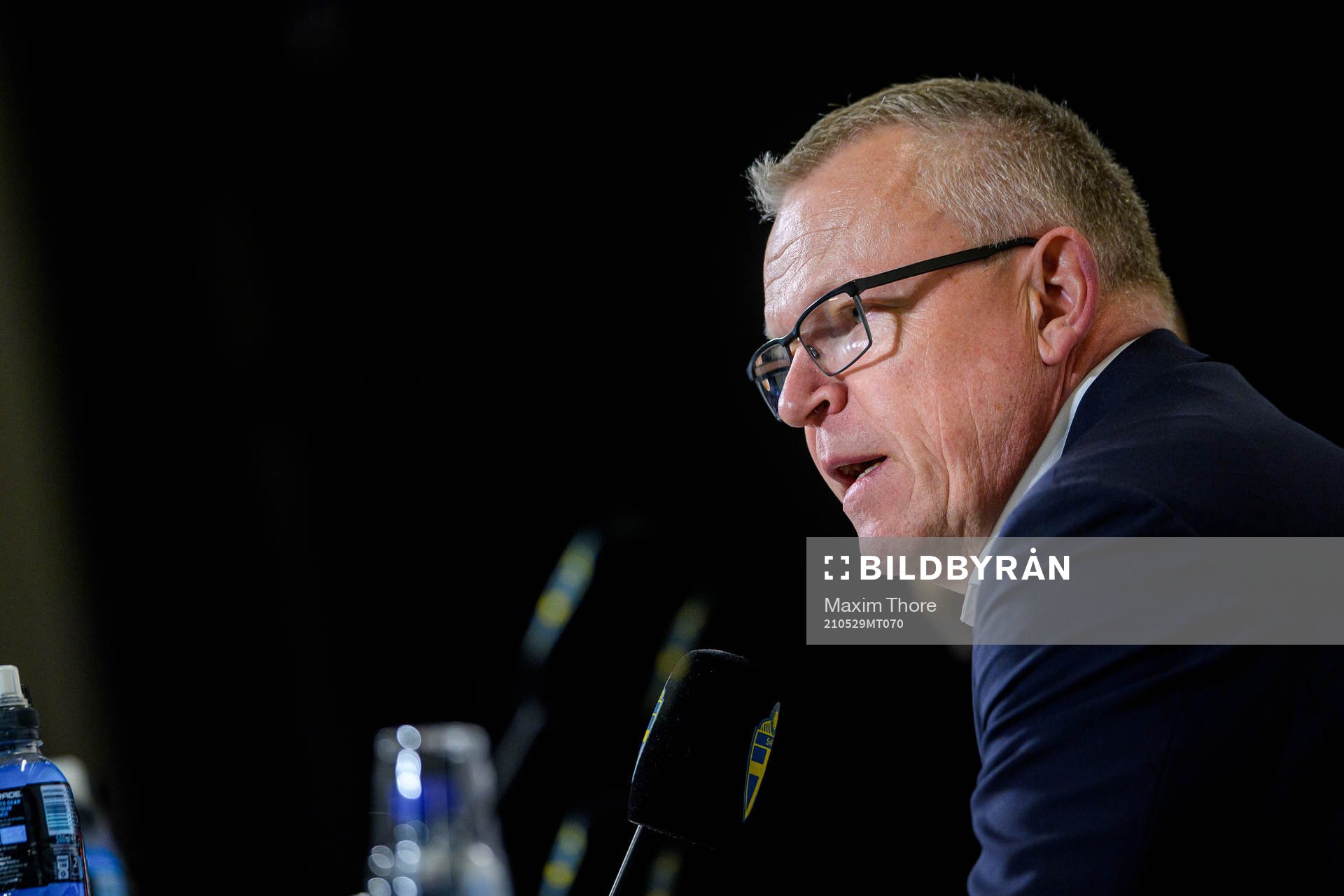 Janne Andersson, head coach of Sweden