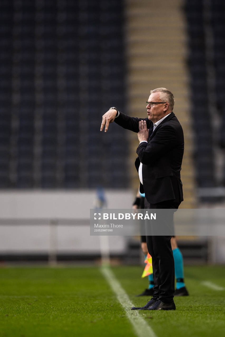 Janne Andersson, head coach of Sweden