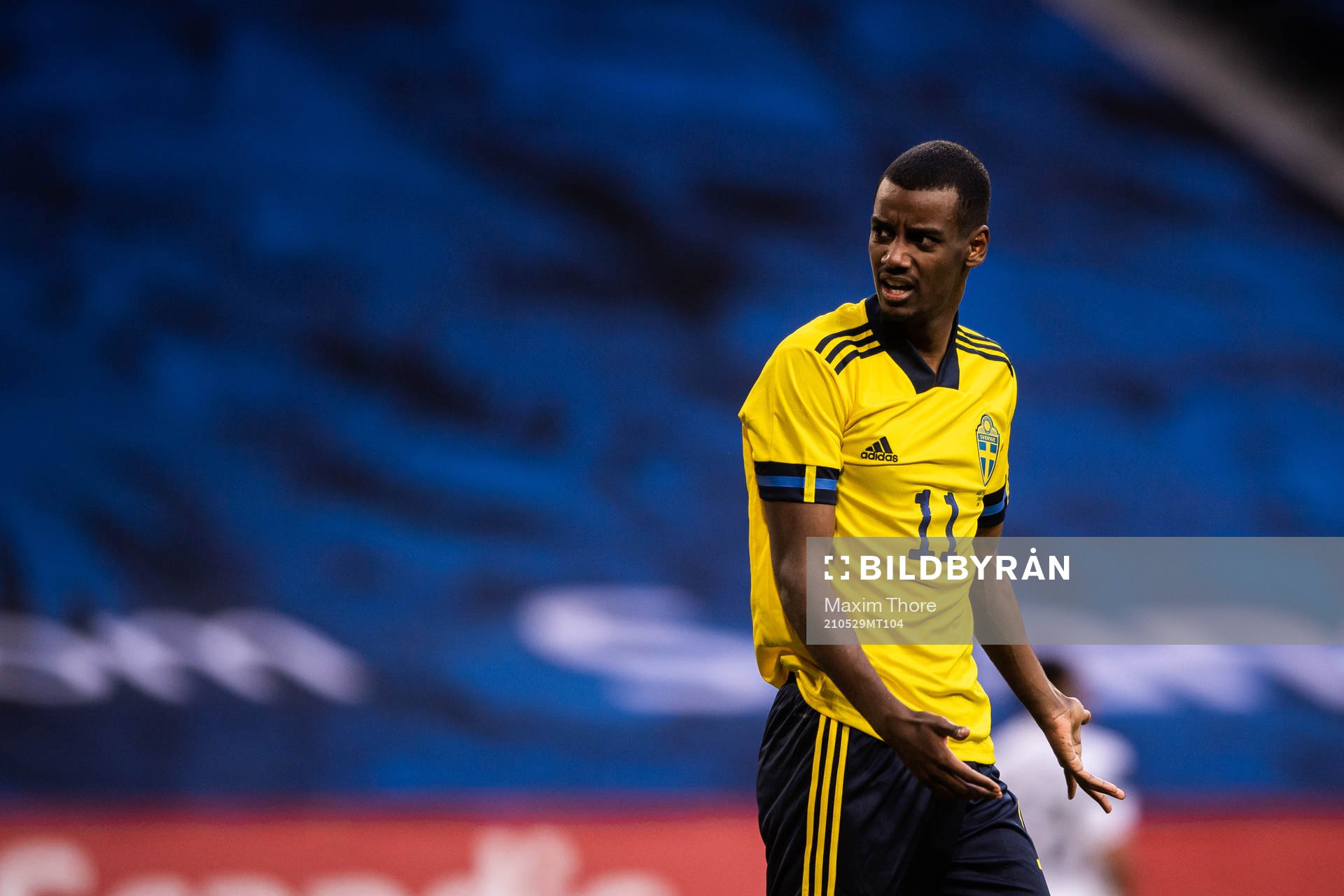 Alexander Isak of Sweden