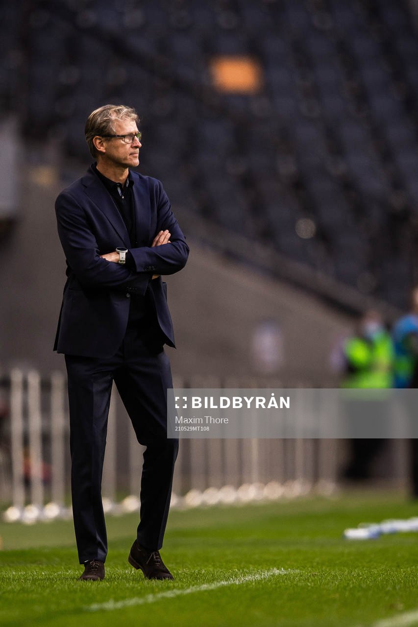 Markku Kanerva, head coach of Finland