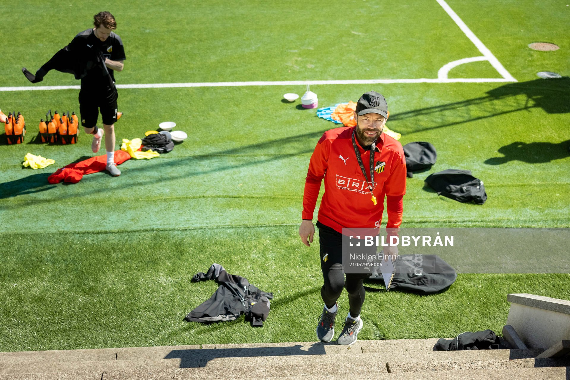 Häckens tränare Andreas Alm