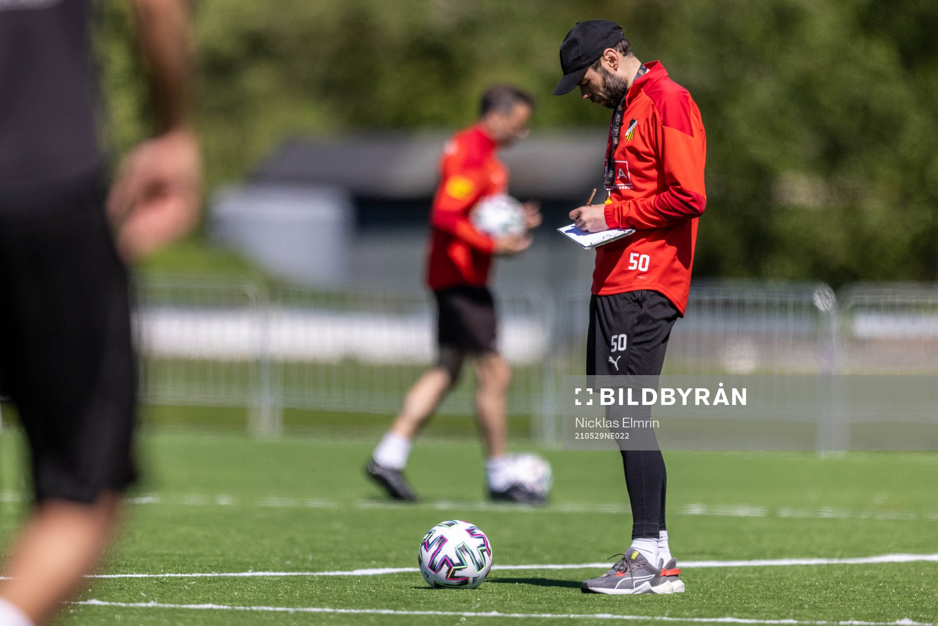 Häckens tränare Andreas Alm