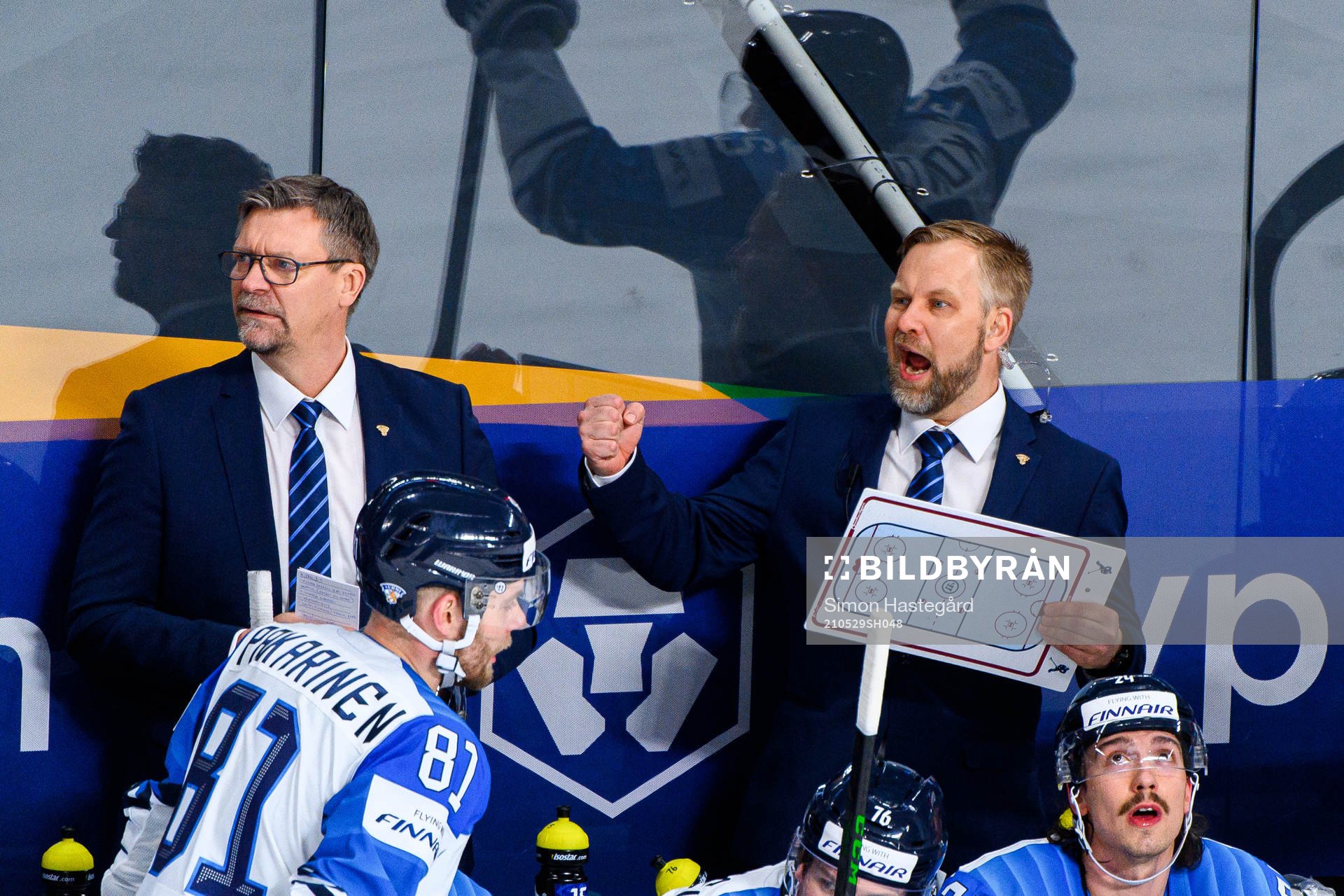 Jukka Jalonen, Head coach and assistant coach Mikko Manner