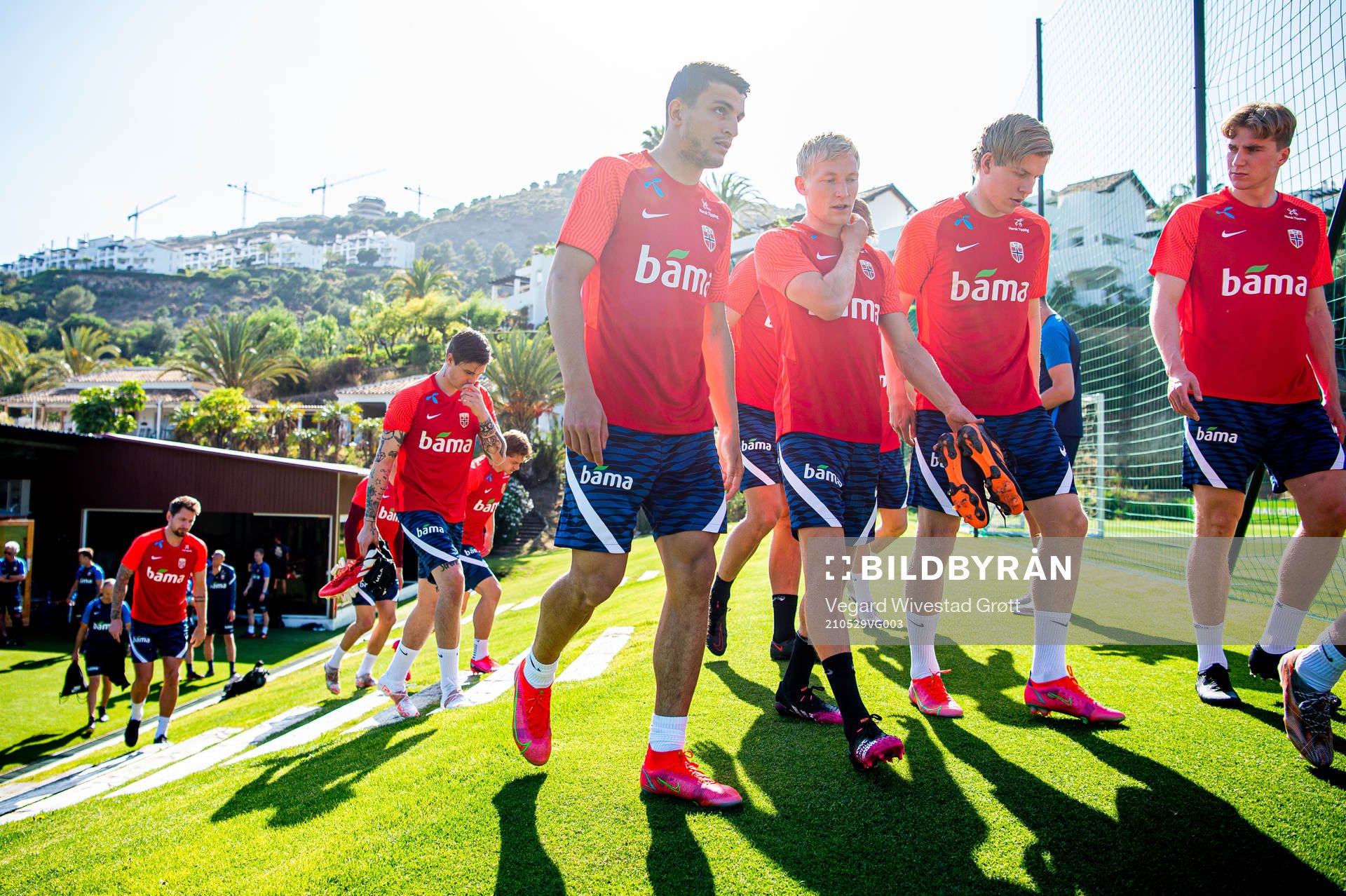 Mohamed Elyounoussi, Birger Meling and Jens Petter Hauge of