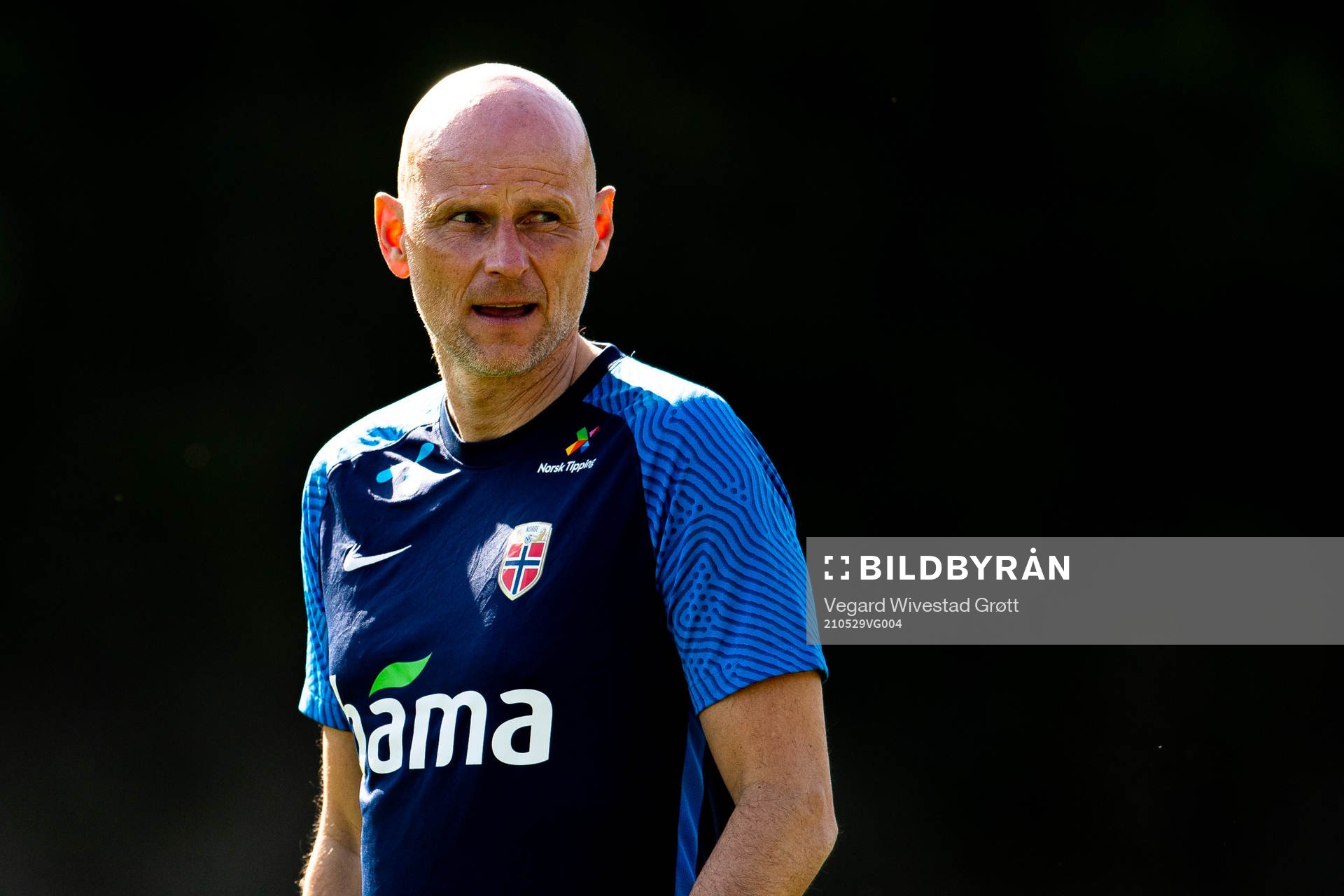 Ståle Solbakken, head coach of the Norwegian national