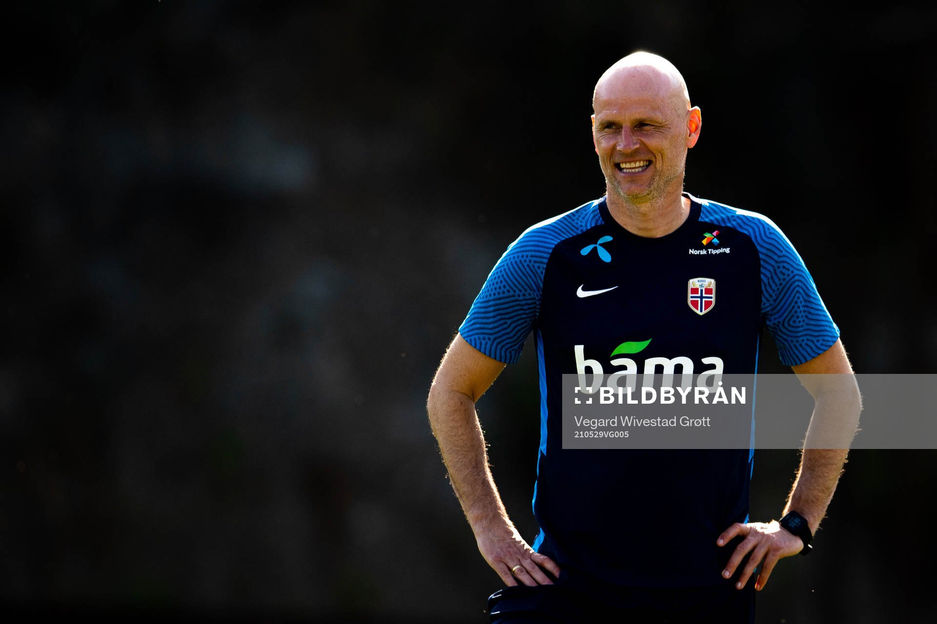 Ståle Solbakken, head coach of the Norwegian national