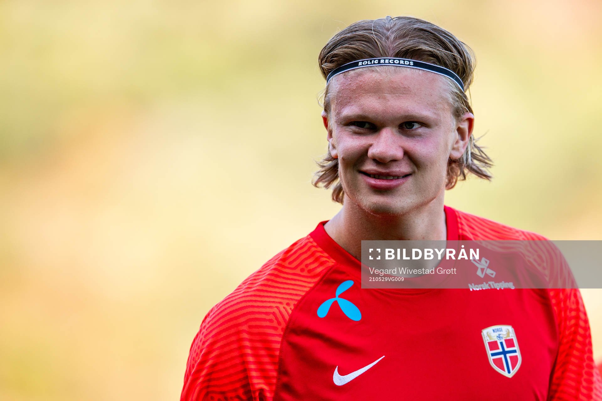 Erling Braut Haaland of the Norwegian national football team