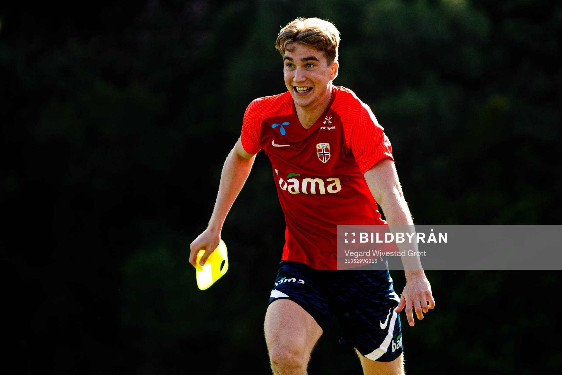 Kristian Thorstvedt of the Norwegian national football team