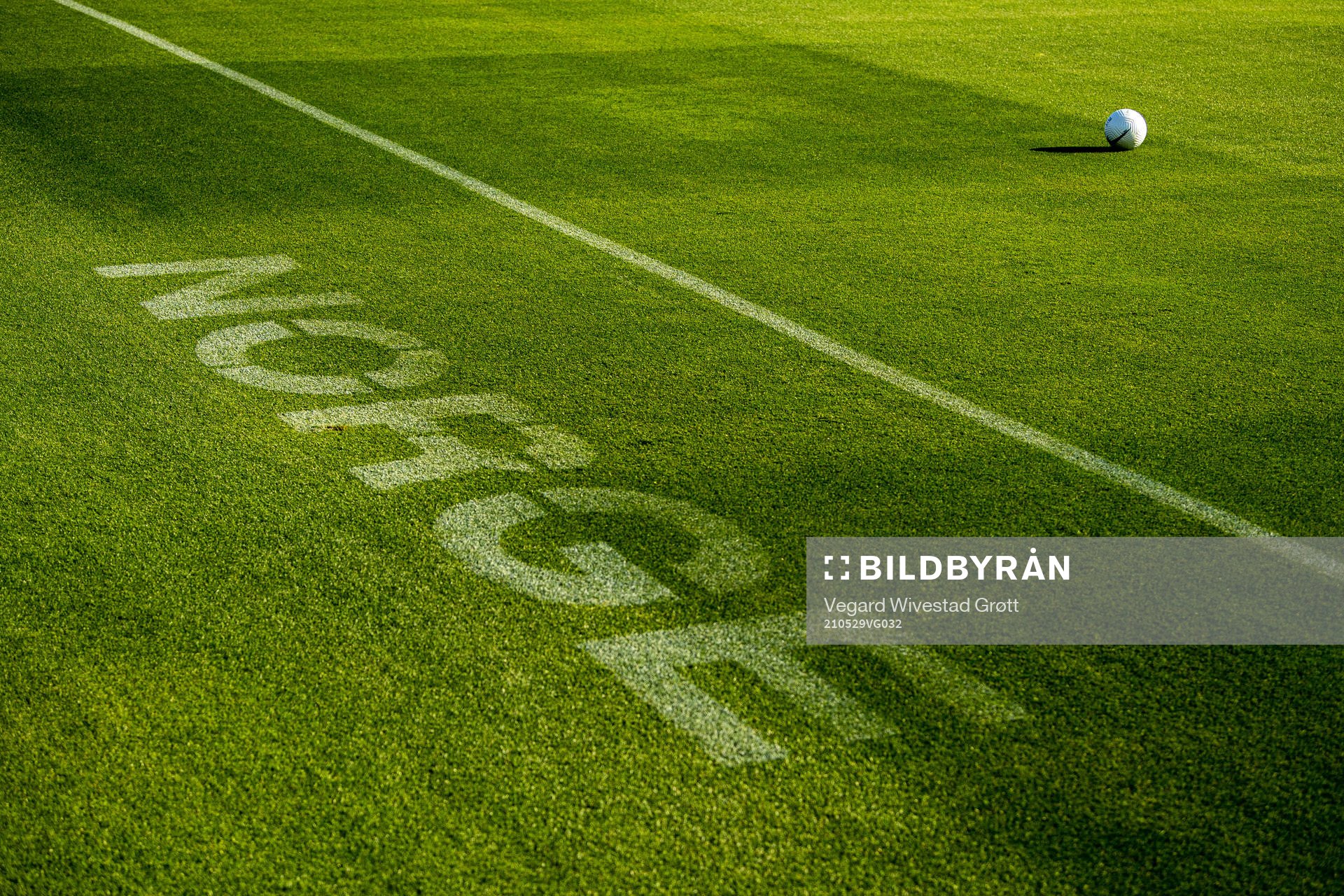 General view of the pitch
