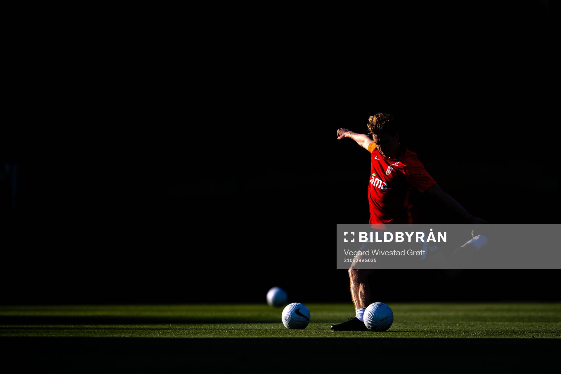 Kristian Thorstvedt of the Norwegian national football team