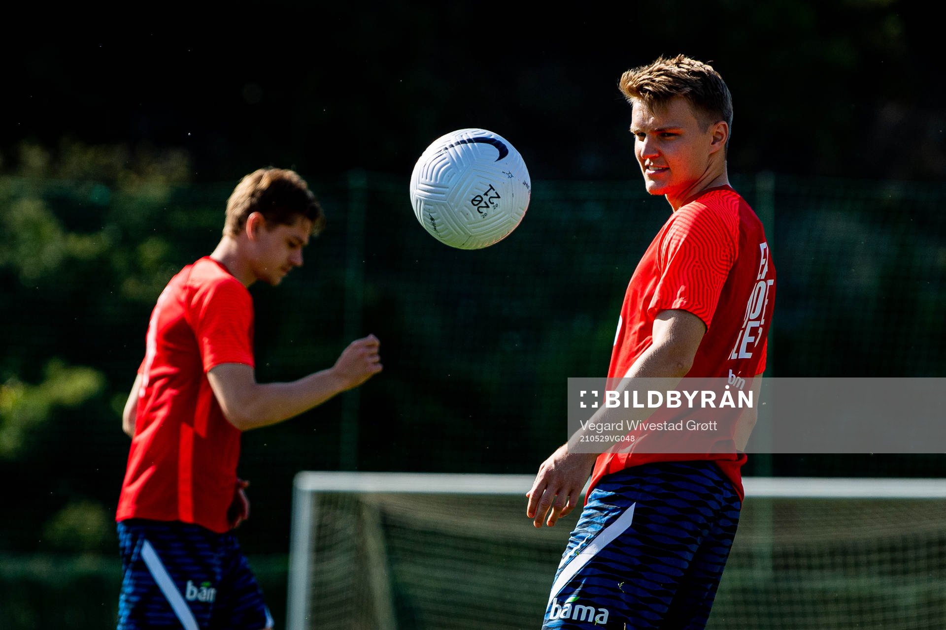 Martin Ødegaard of the Norwegian national football team