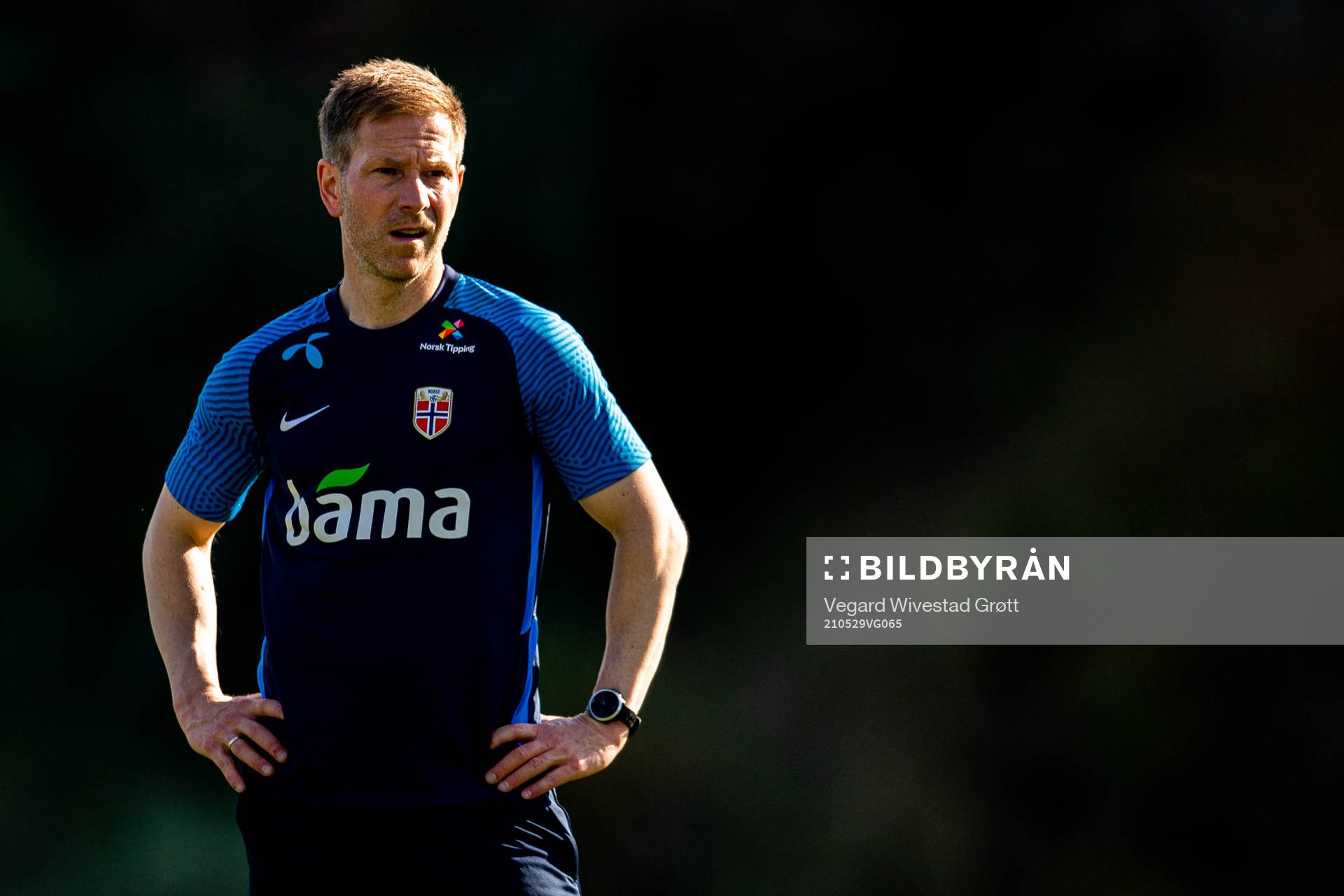Bjørn Vidar Stenersen, fitness coach of the Norwegian