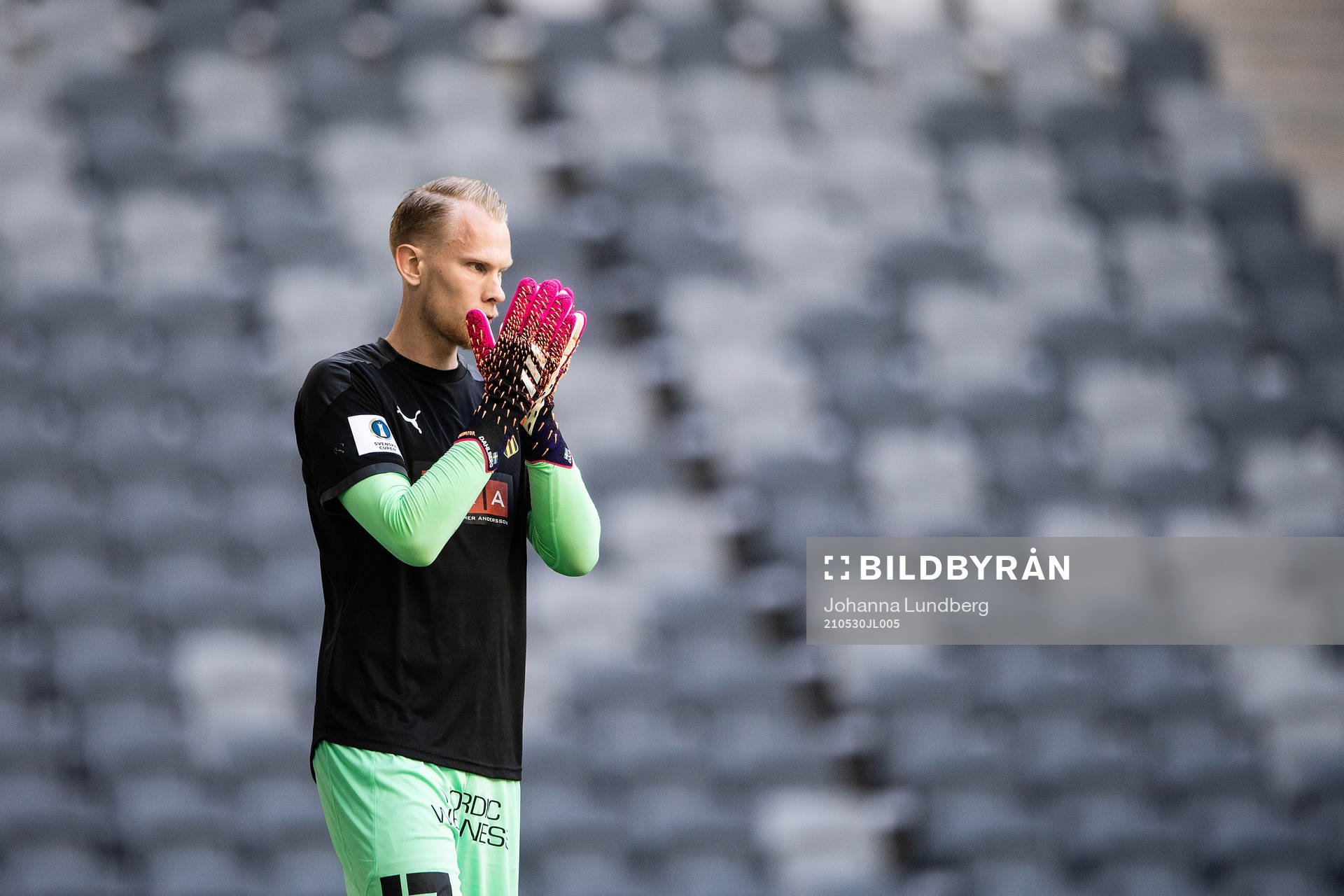 Häckens målvakt Pontus Dahlberg