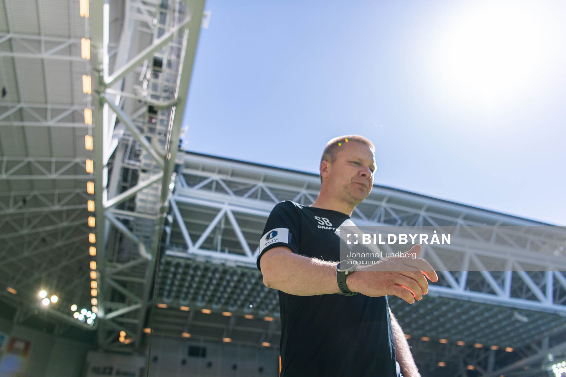 Hammarbys tränare Stefan Billborn