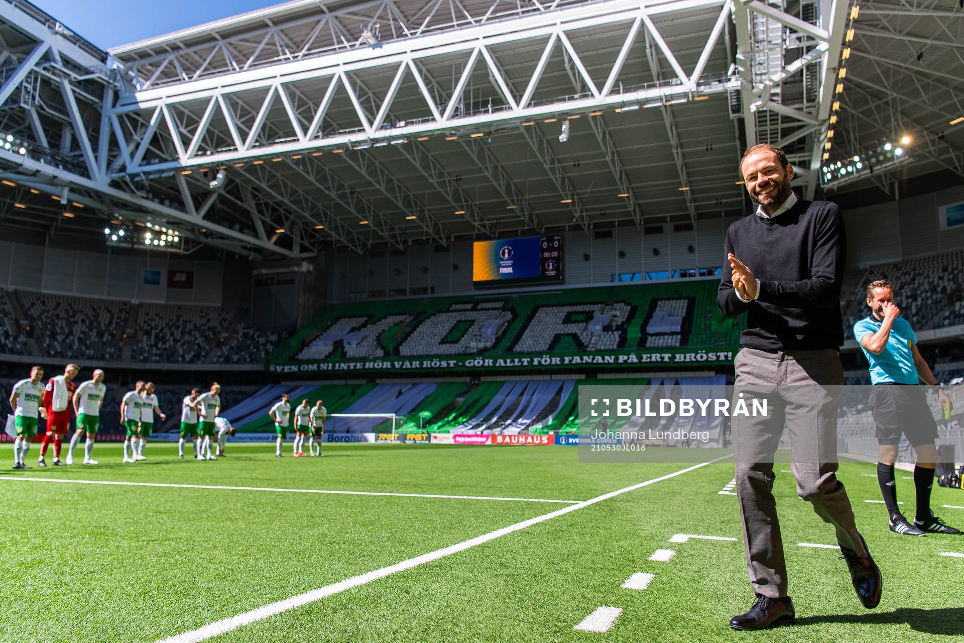 Häckens tränare Andreas Alm