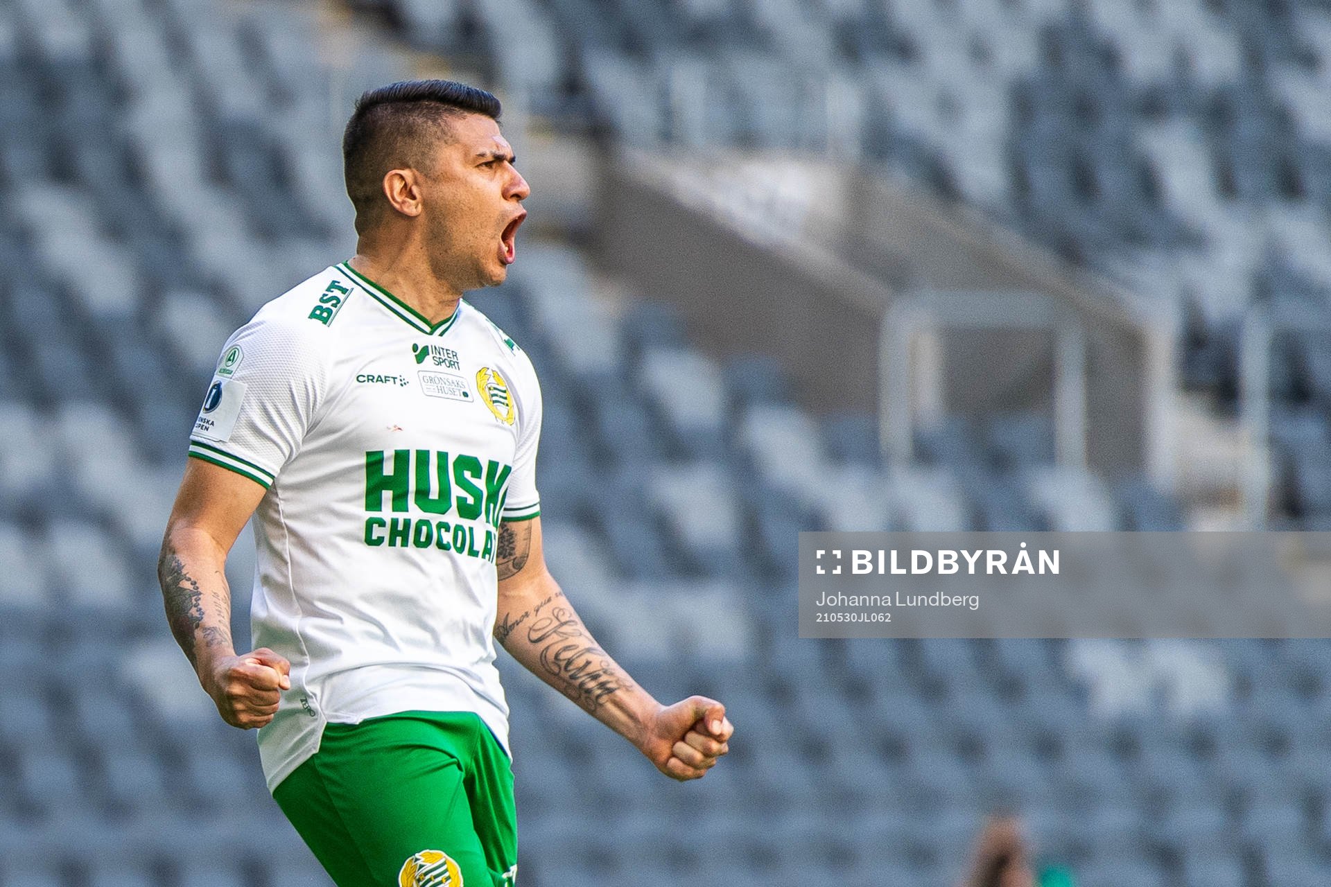 Hammarbys Paulinho jublar