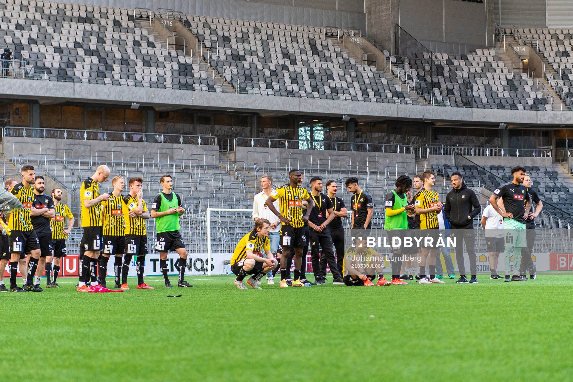 Häckens spelare deppar