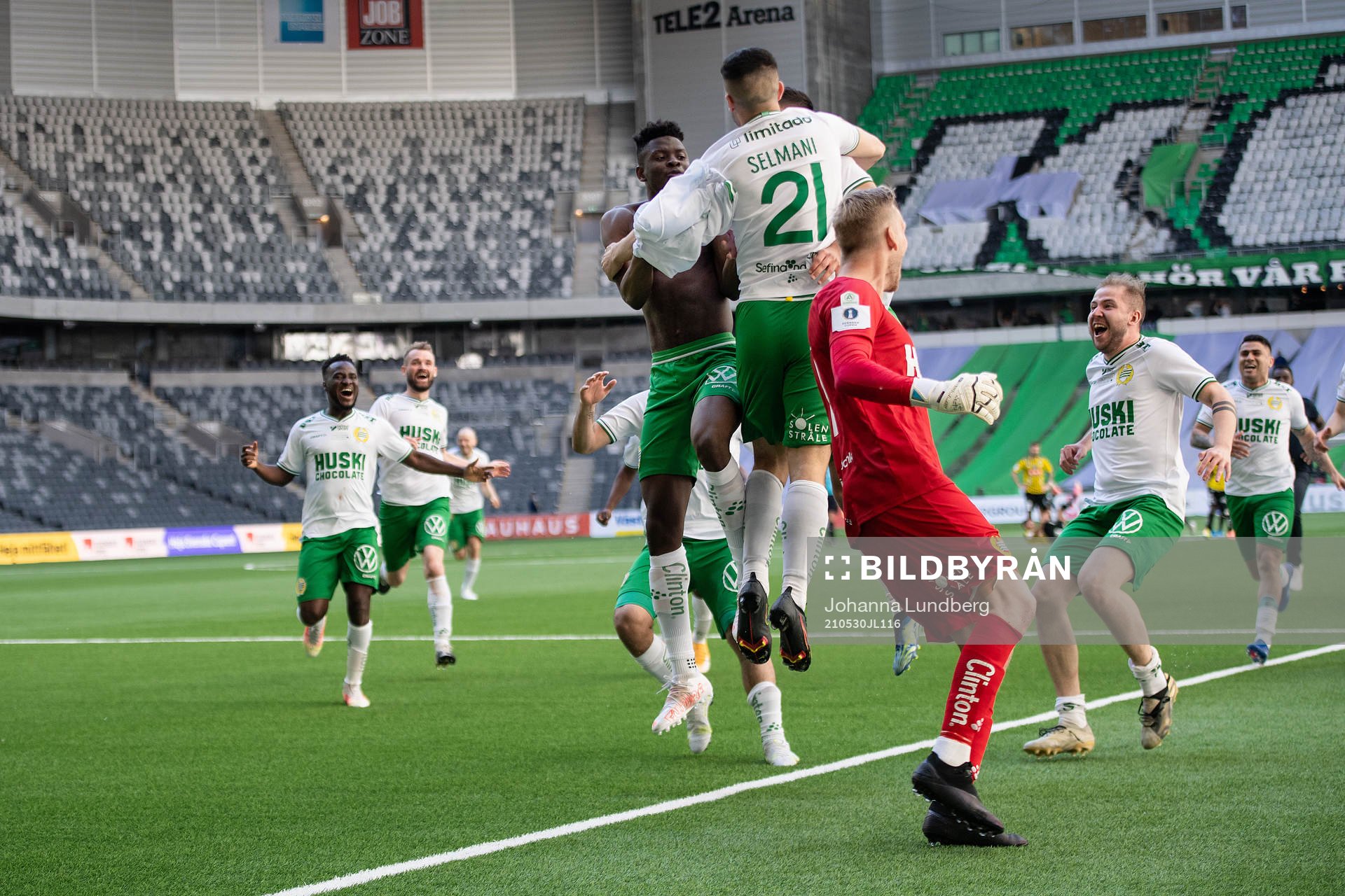 Hammarbys Aziz Mohammed Ouattara, Astrit Selmani, målvakt