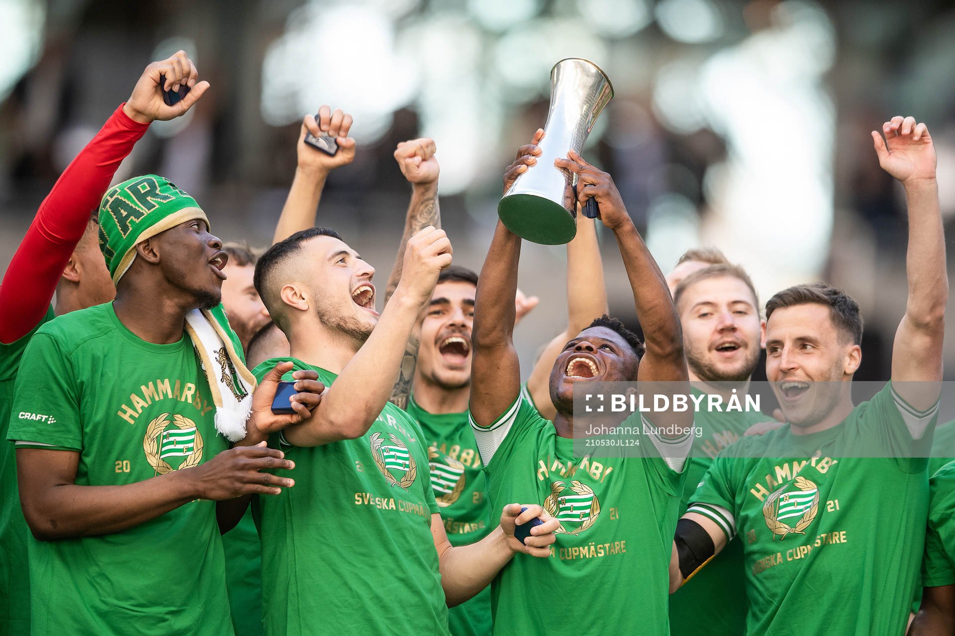 Hammarbys Aziz Mohammed Ouattara, Astrit Selmani, Akinkunmi