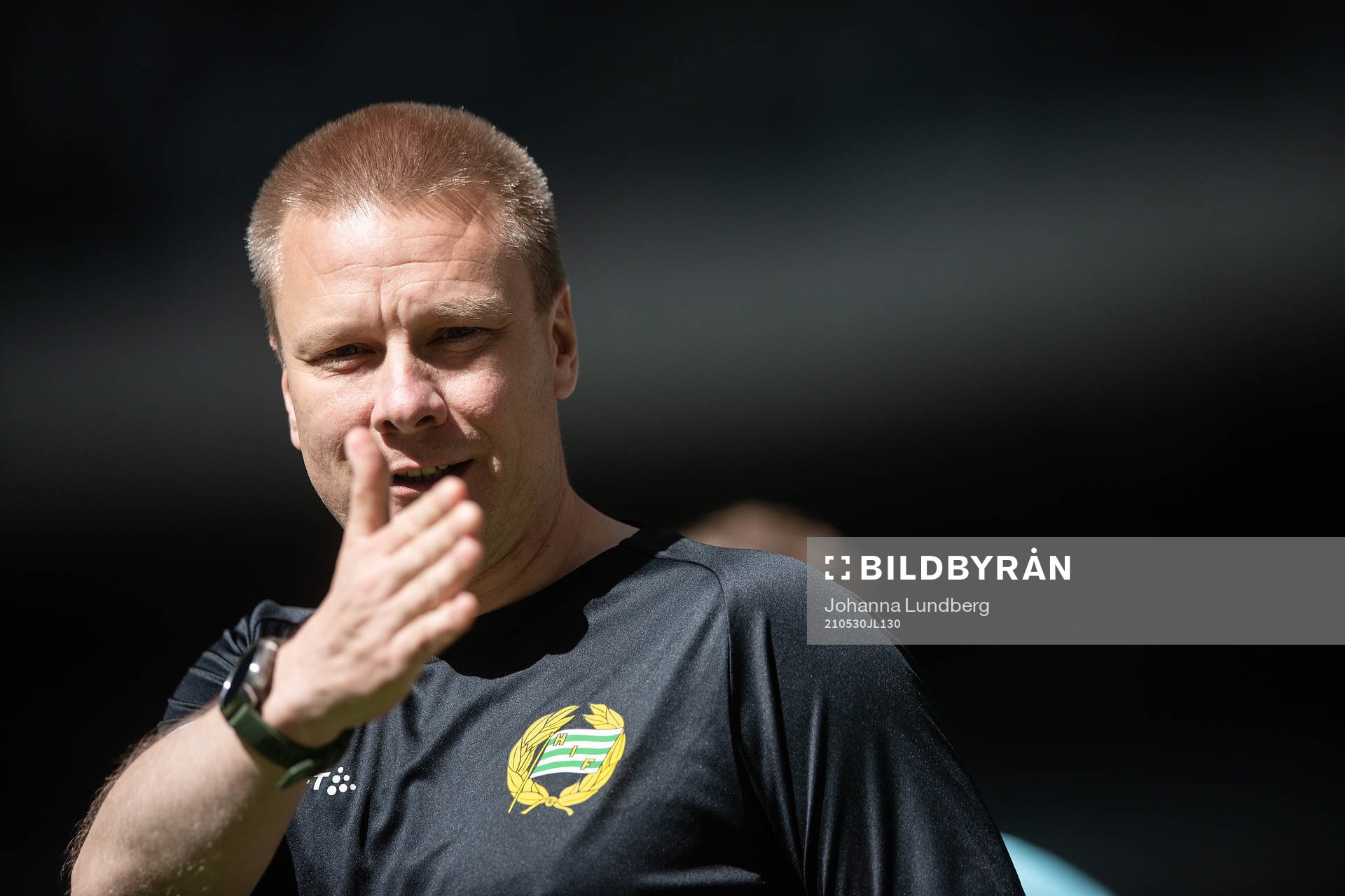 Hammarbys tränare Stefan Billborn