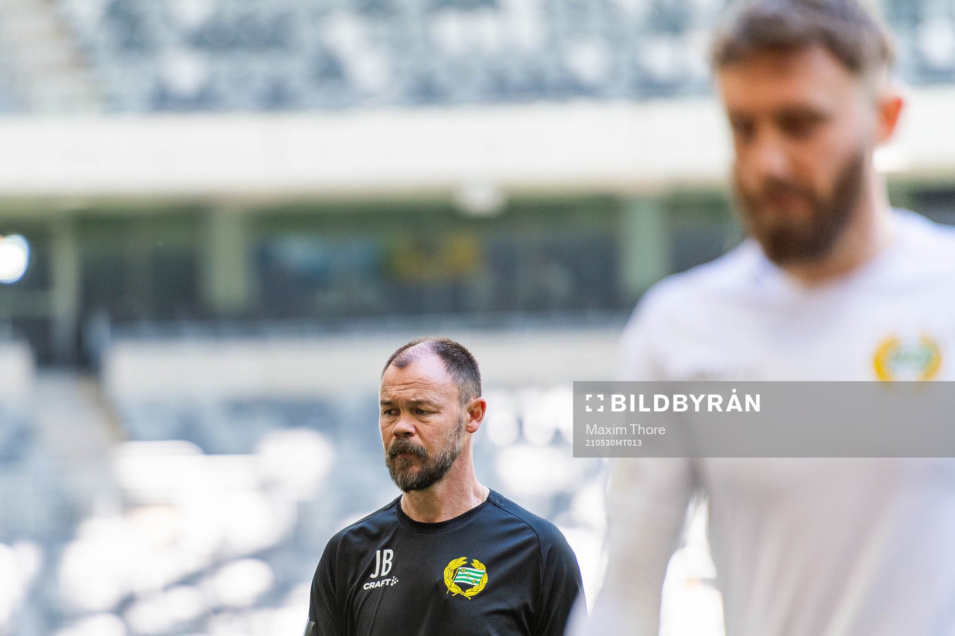 Hammarbys tränare assisterande tränare Joachim Björklund