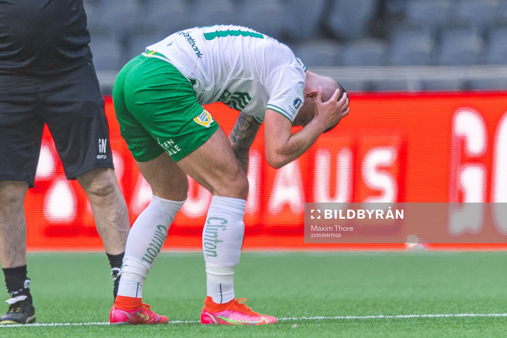 Hammarbys Vladimir Rodic har ont