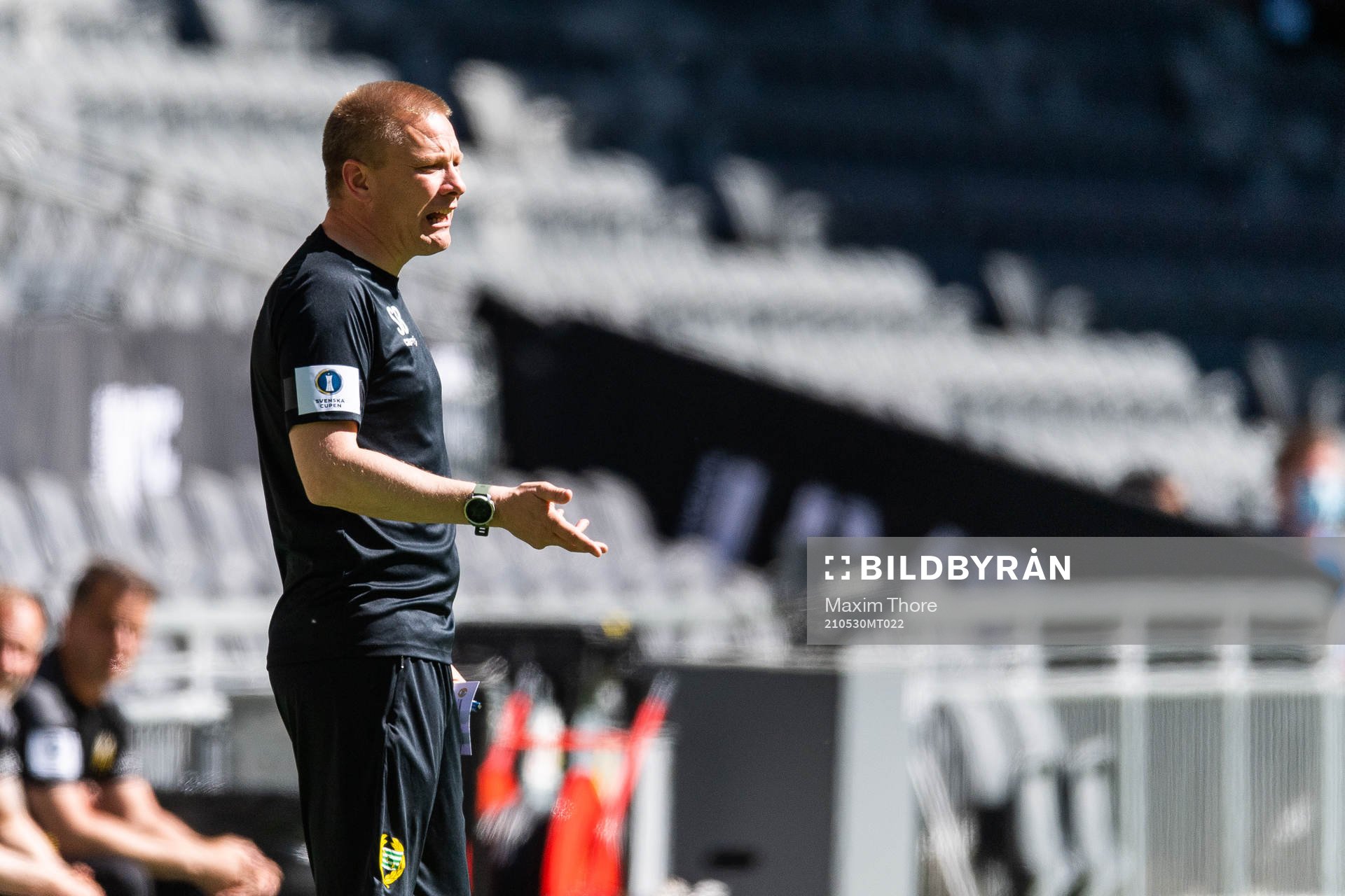 Hammarbys tränare Stefan Billborn