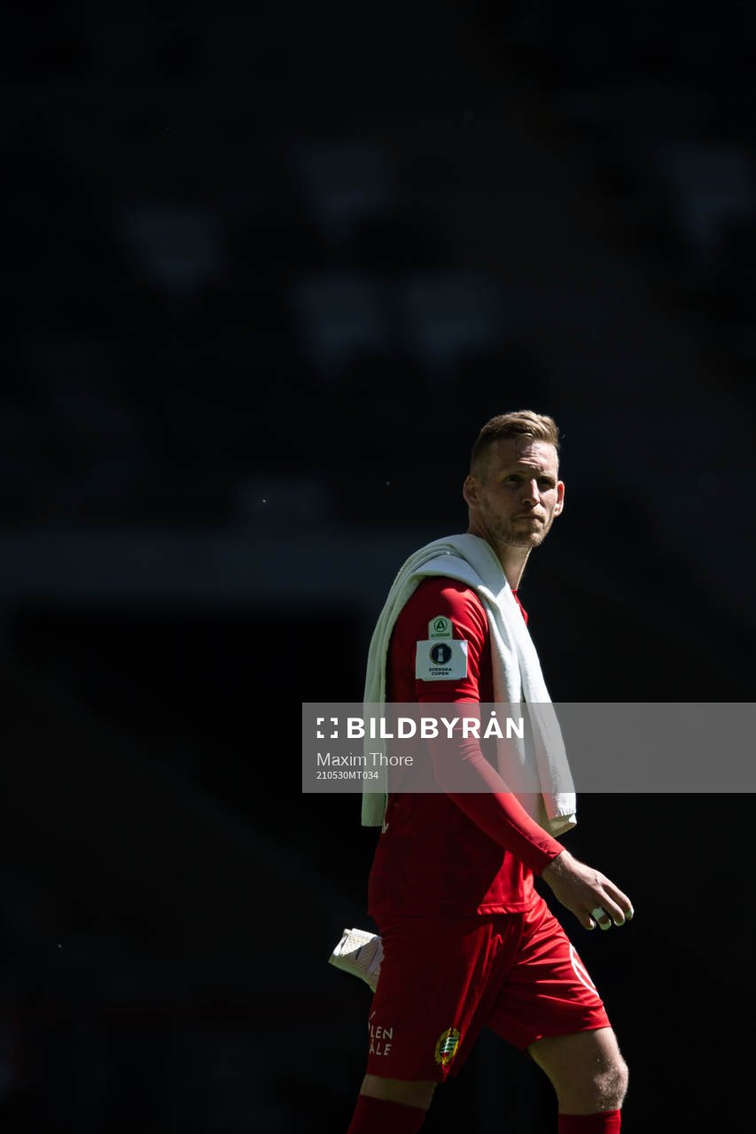 Hammarbys målvakt David Ousted