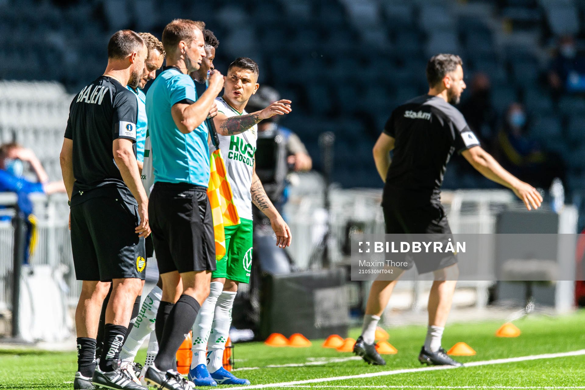 Hammarbys Paulinho byts in