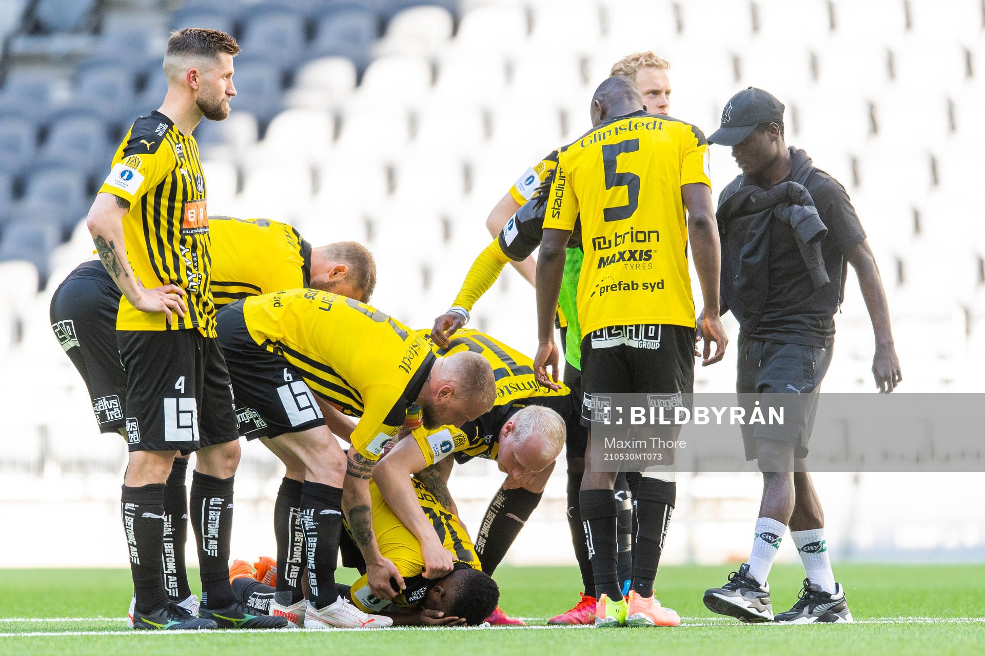 Häckens Joona Toivio, Alexander Faltsetas, Benie Adama