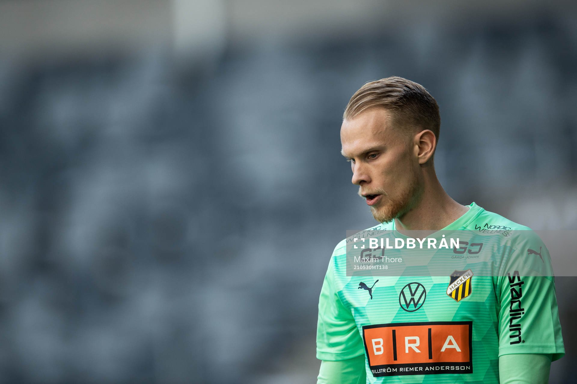 Häckens målvakt Pontus Dahlberg